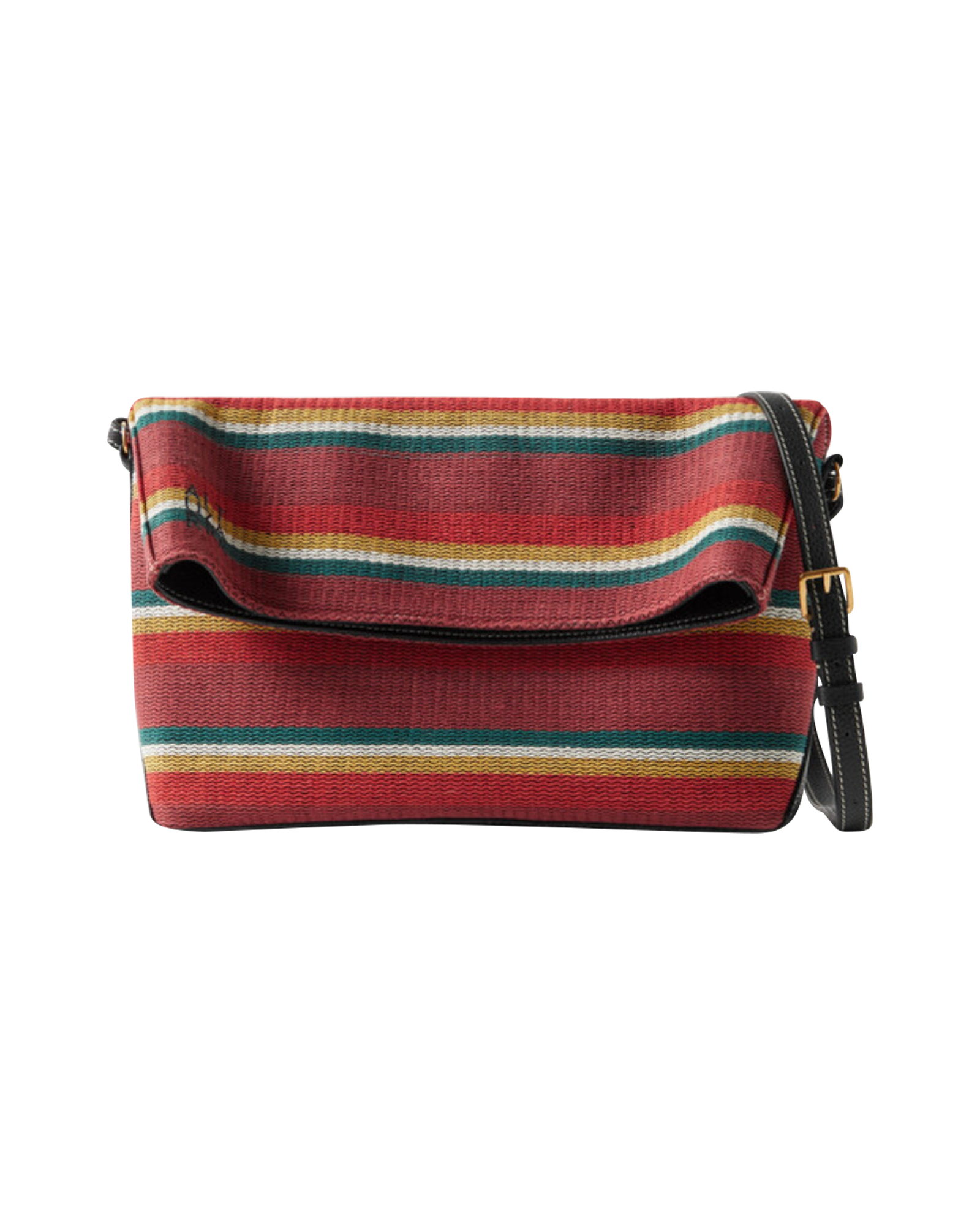 Altuzarra Pre-owned Altuzarra Duo Reversible Gestreepte Textuur Schoudertas in Multicolore Katoen