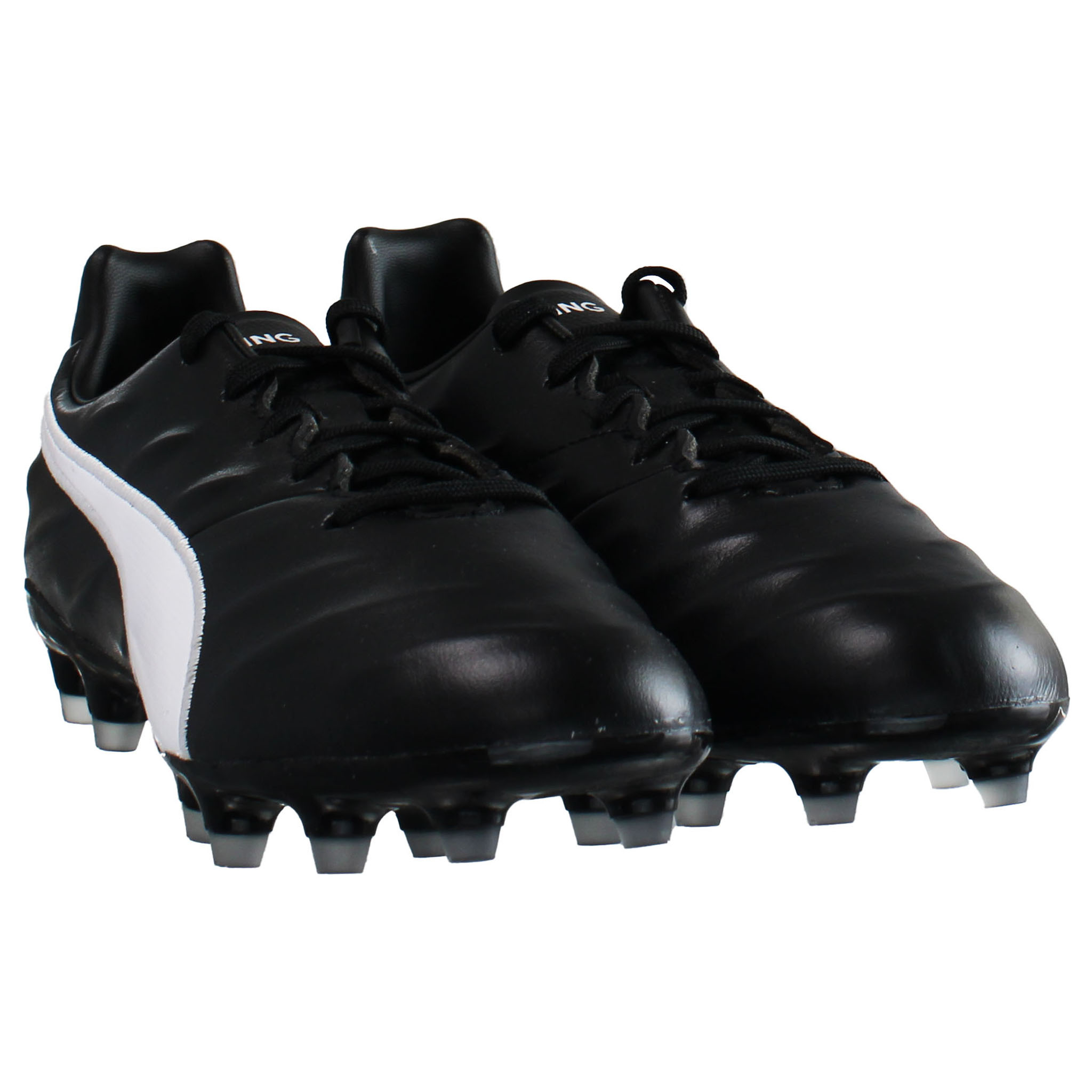King Pro 21 FG Svart Fotbollsskor för herrar 2