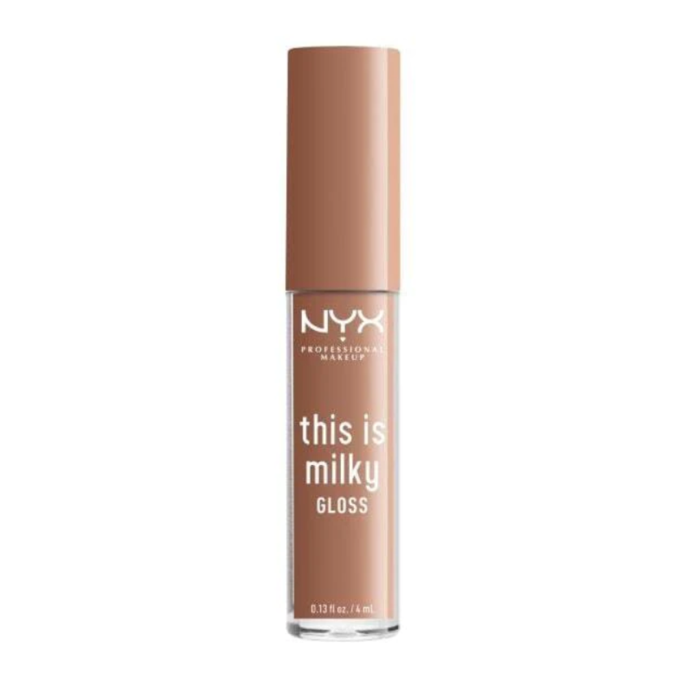 NYX Womens This Is Milky Lip Gloss 4ml - Cookies and Milk - NA - One Size