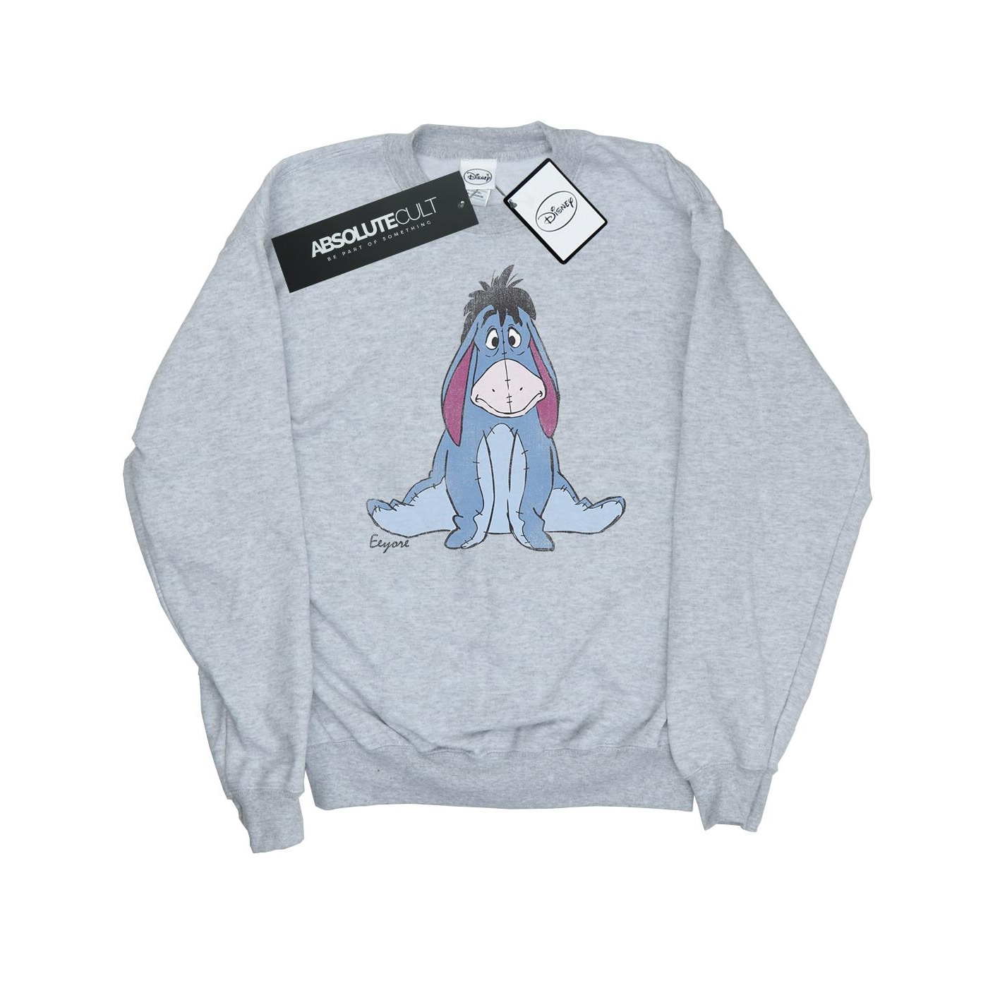 Thumbnail - Disney Damen/Damen Winnie The Pooh Klassisches Eeyore Sweatshirt (Heather Grey)