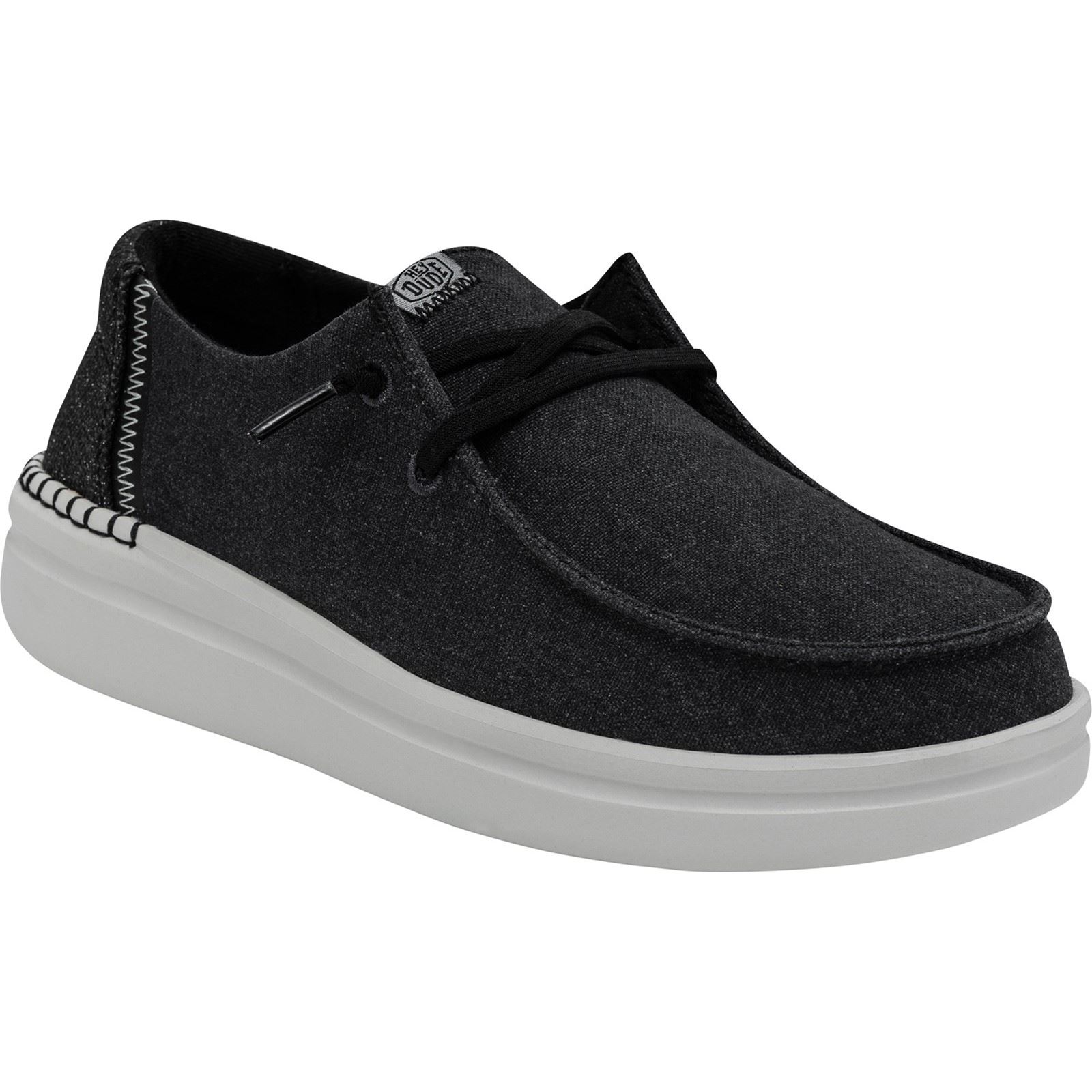 Thumbnail - HEYDUDE Wendy Rise Polyester Damen Schwarz Loafers