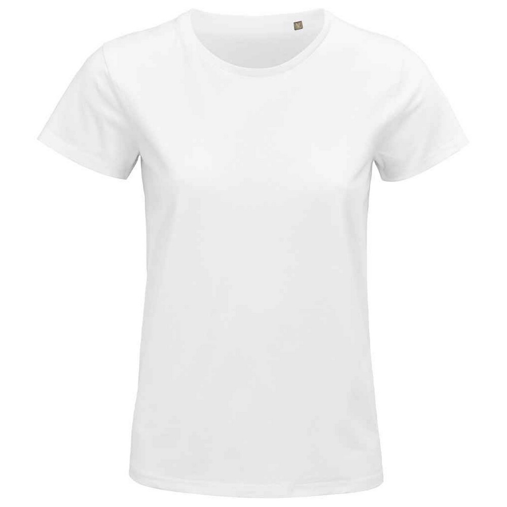 Thumbnail - SOLS - "Pioneer" T-Shirt Baumwolle aus biologischem Anbau für Damen (Weiß)