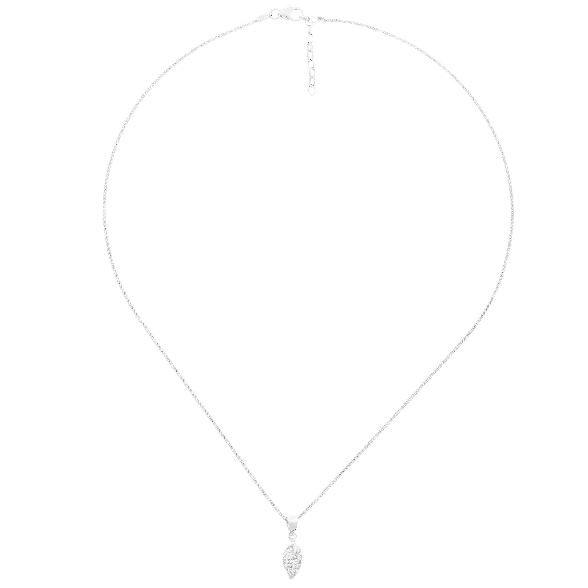 Thumbnail - Orphelia 'Ruth' Damenkette mit Anhänger aus 925er Sterlingsilber – Silber ZH-7220