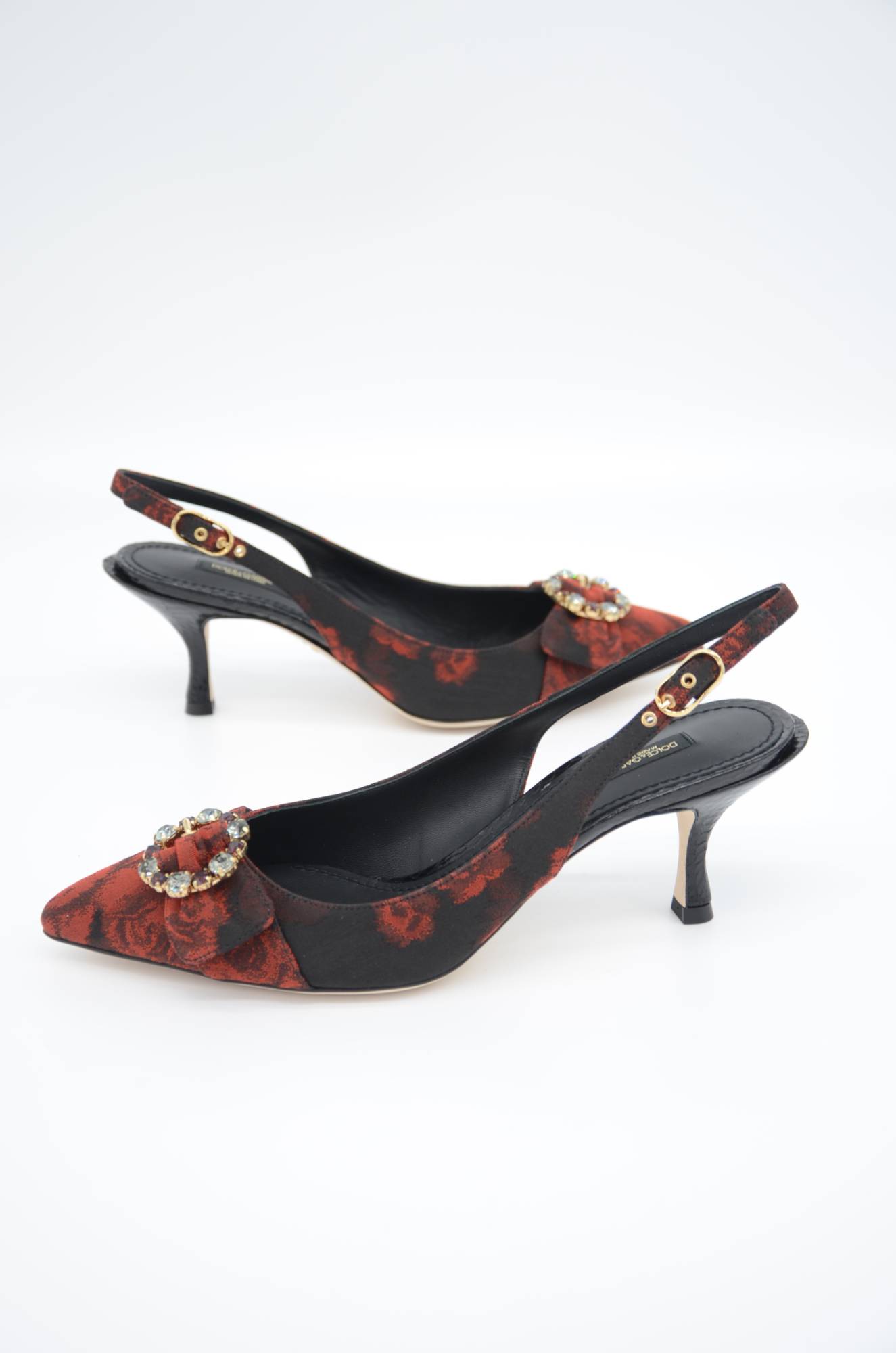 Thumbnail - Dolce & Gabbana Damen Juwel Slingback Schuhe