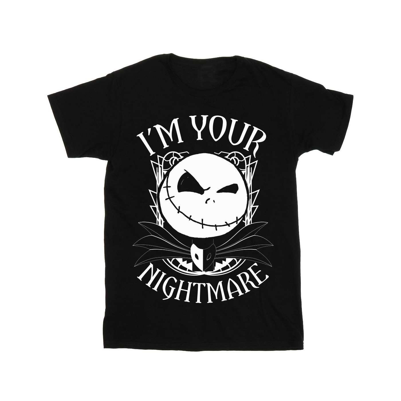 Thumbnail - Disney - "Nightmare Before Christmas" T-Shirt für Herren (Schwarz)