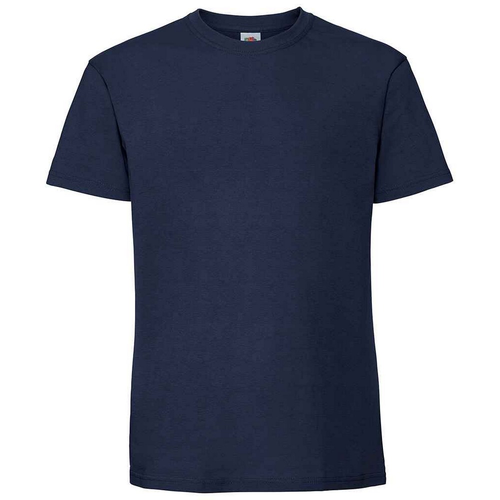 Thumbnail - Fruit Of The Loom Herren Premium T-Shirt (Marineblau)