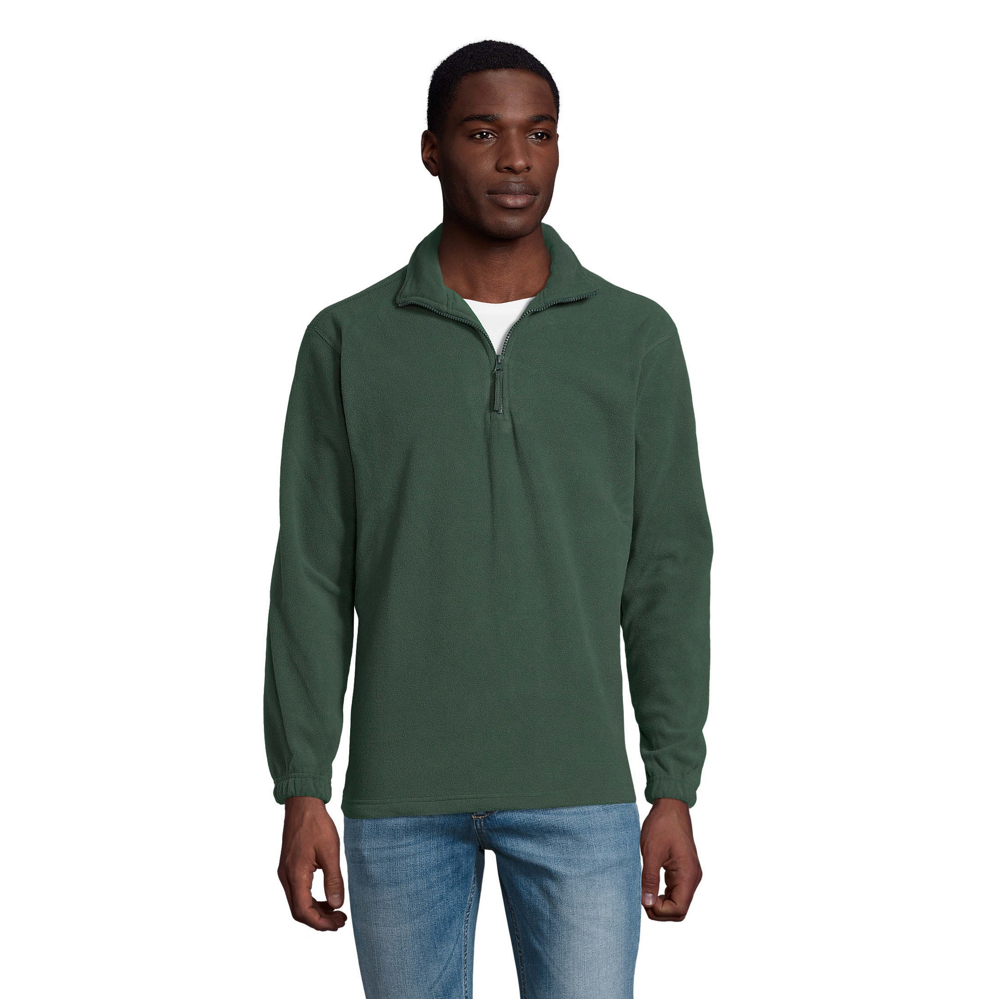SOLS - "Ness" Fleece-Oberteil mit halbem Reißverschluss für Herren/Damen Unisex ()