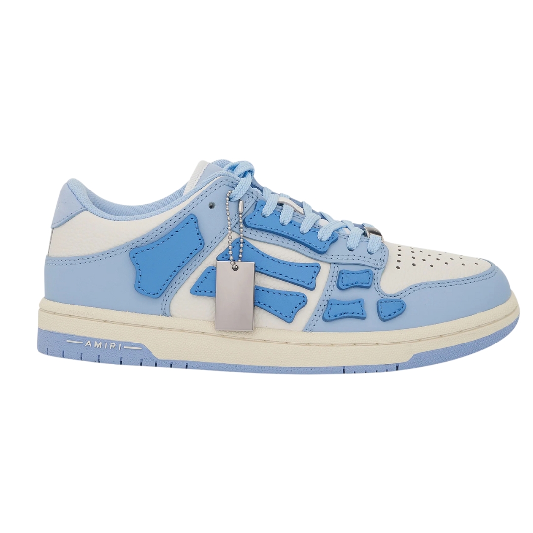 Thumbnail - Amiri Skel Top Low Blue Sneakers