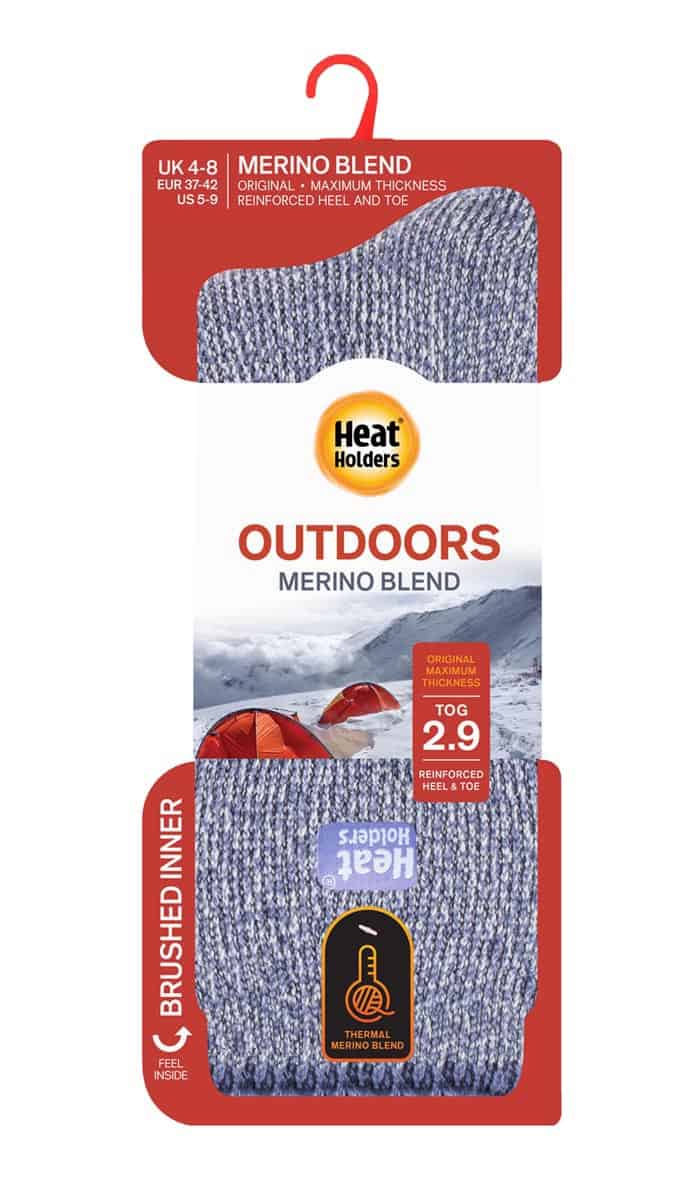 Heat Holders Ladies Tjocka Förstärkta 2.9 TOG Vintervarma Termiska Strumpor i Merinoull dam – bild 2