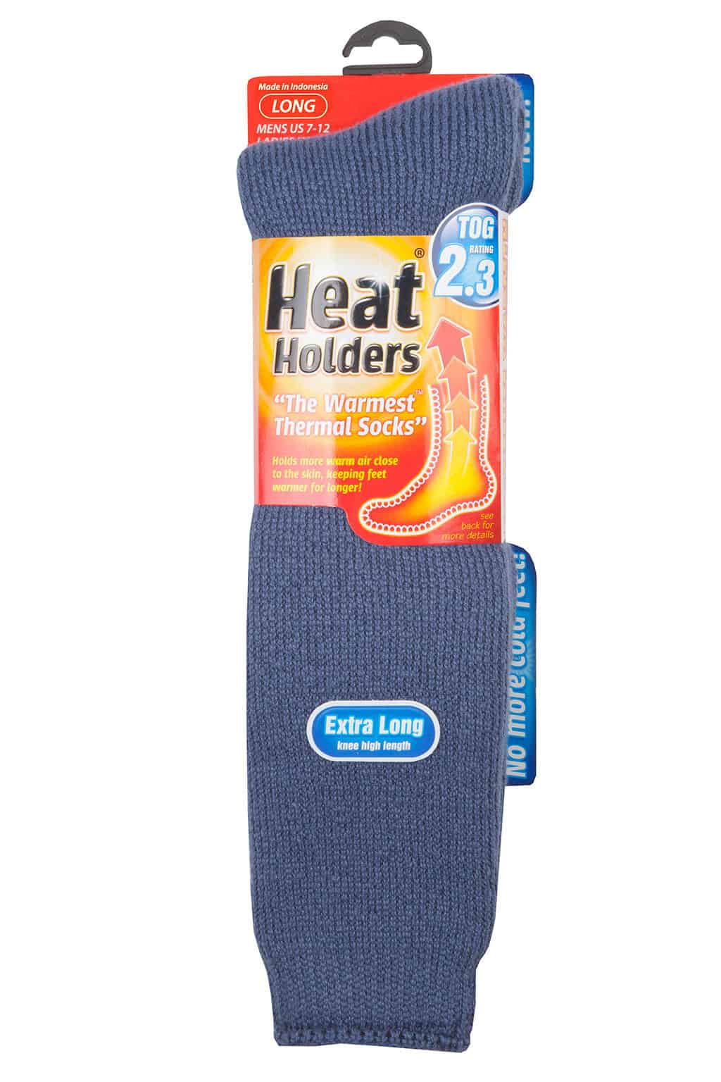 Heat Holders Extra långa tjocka termiska knästrumpor för herrar 6-11 UK – bild 2