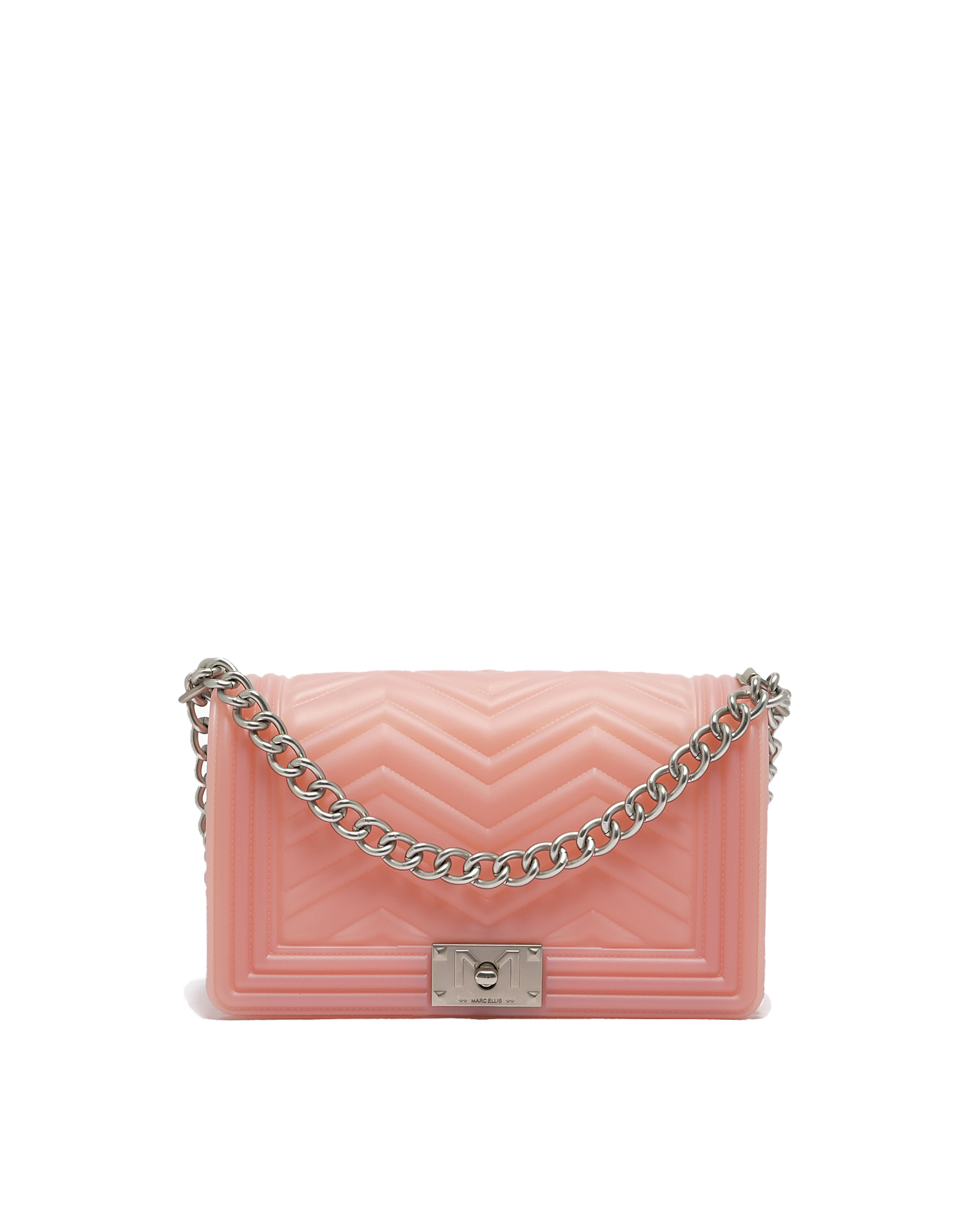 Marc Ellis Handtasche LIGHT PINK AND SILVER