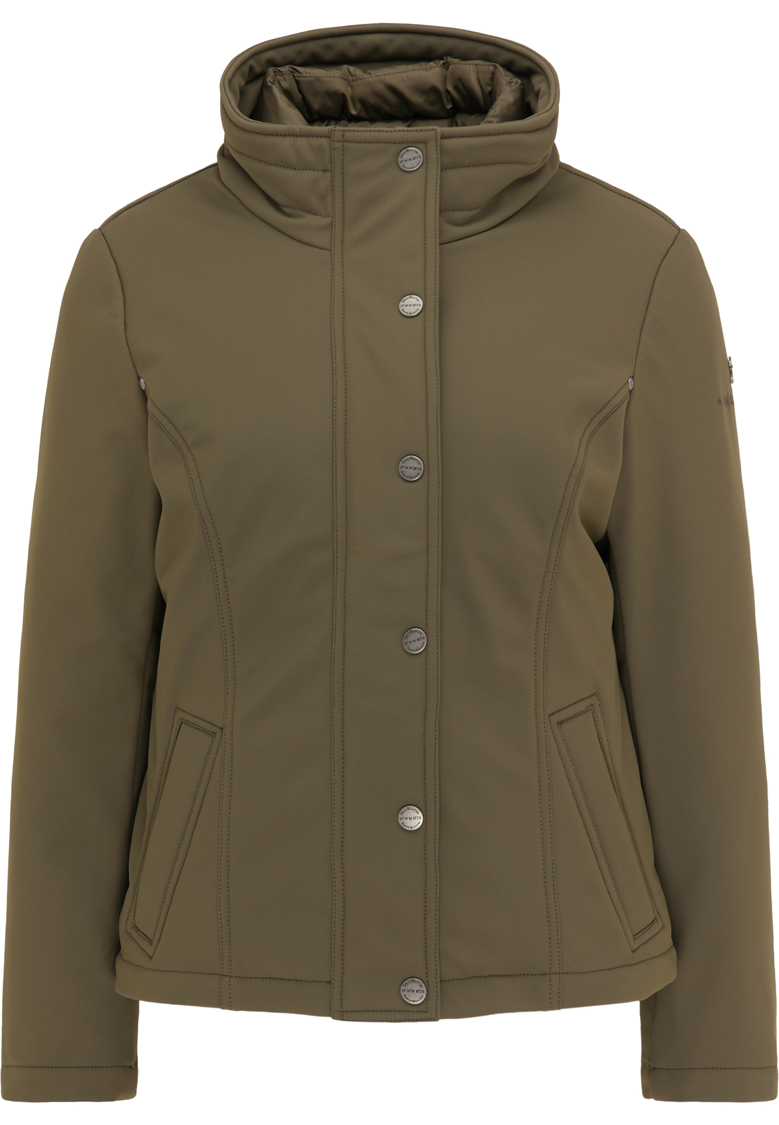 Dreimaster 3 in 1 jas Dames militaire olijf