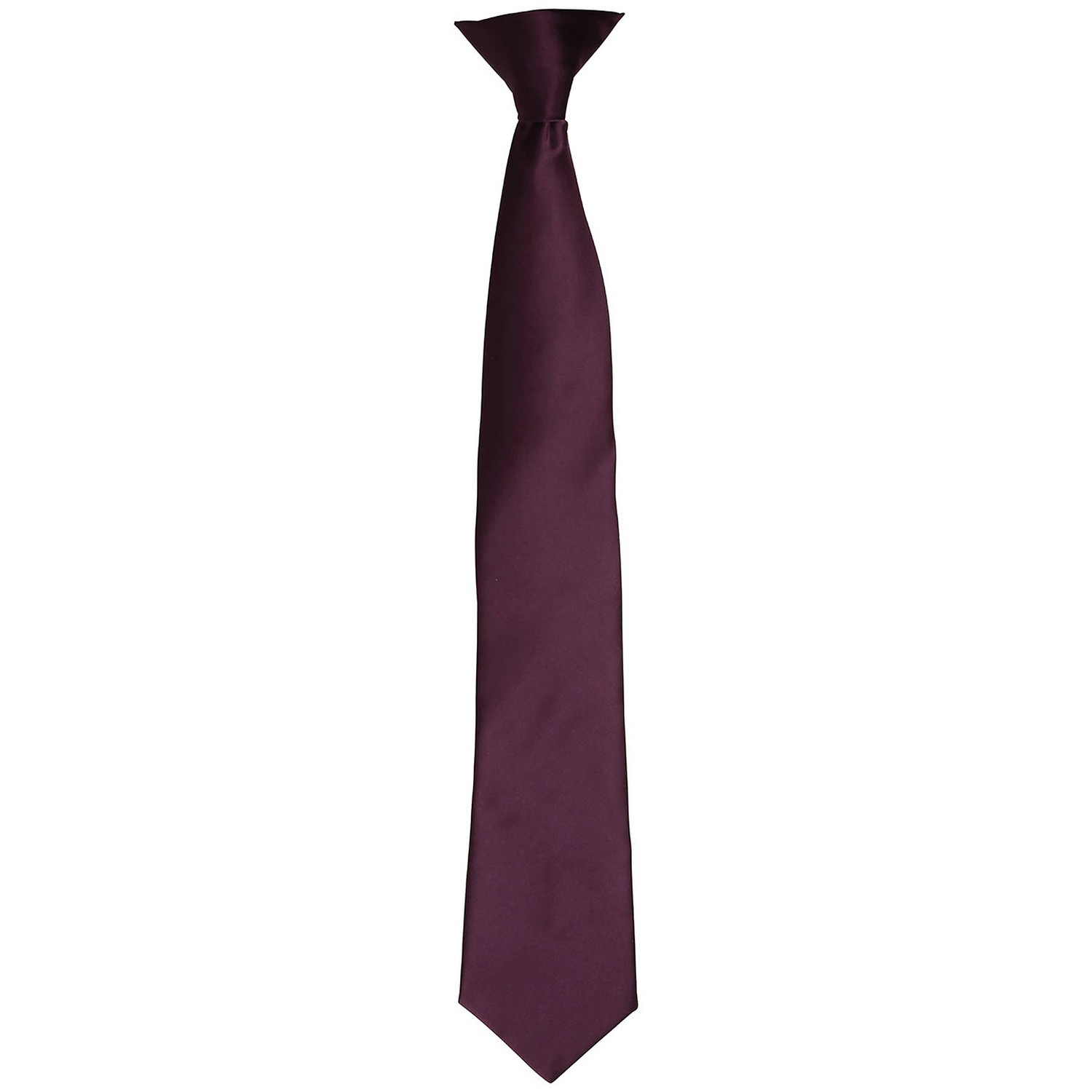 Thumbnail - Premier - Krawatte für Herren/Damen Unisex (Aubergine)