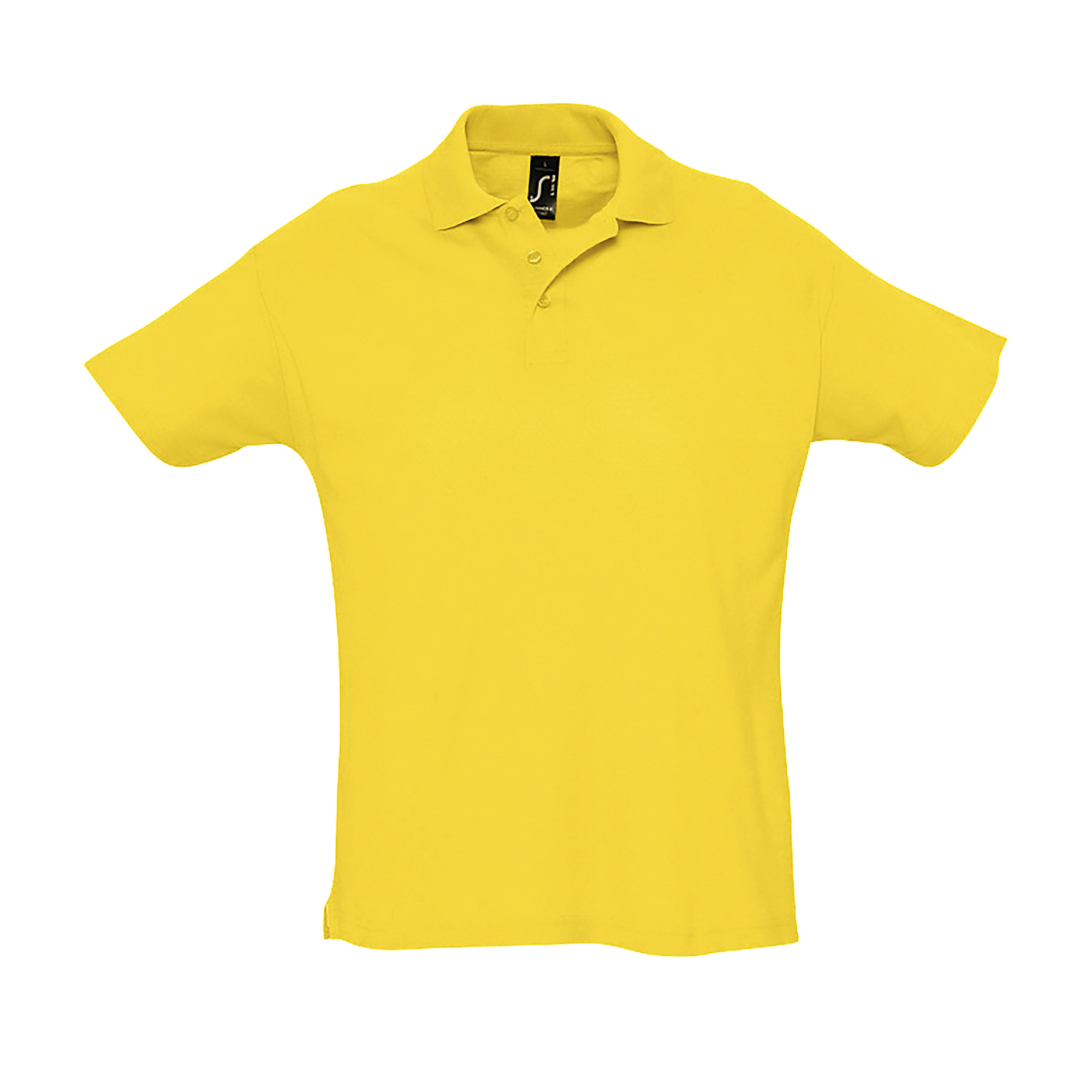 Thumbnail - SOLS Herren Summer II Pique Polo-Shirt, Kurzarm (Gold)