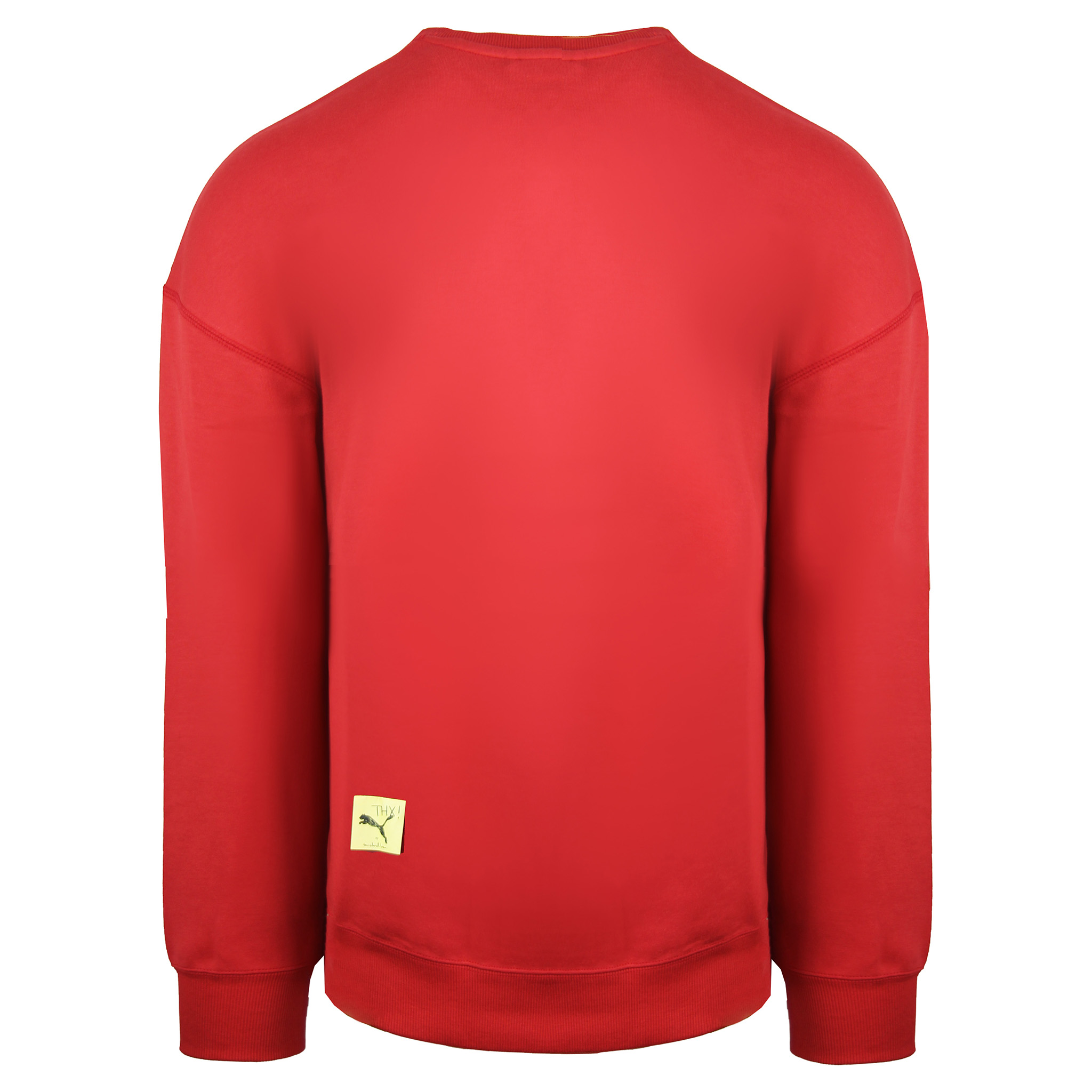Puma x Michael Lau Långärmad Crew Neck Röd Herr Grafisk Sweatshirt 530358 22 – bild 2