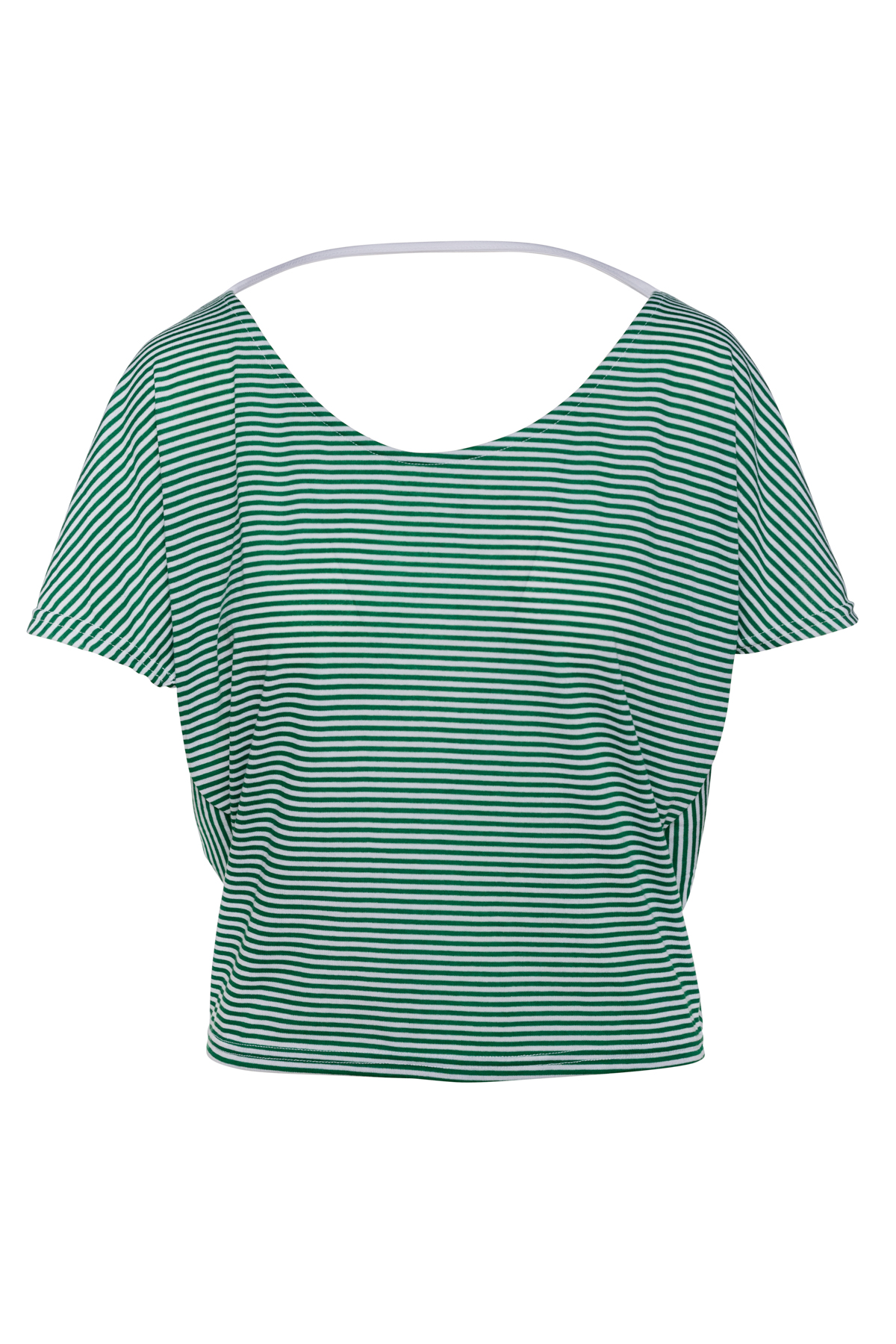 Gestreepte Batwing Top