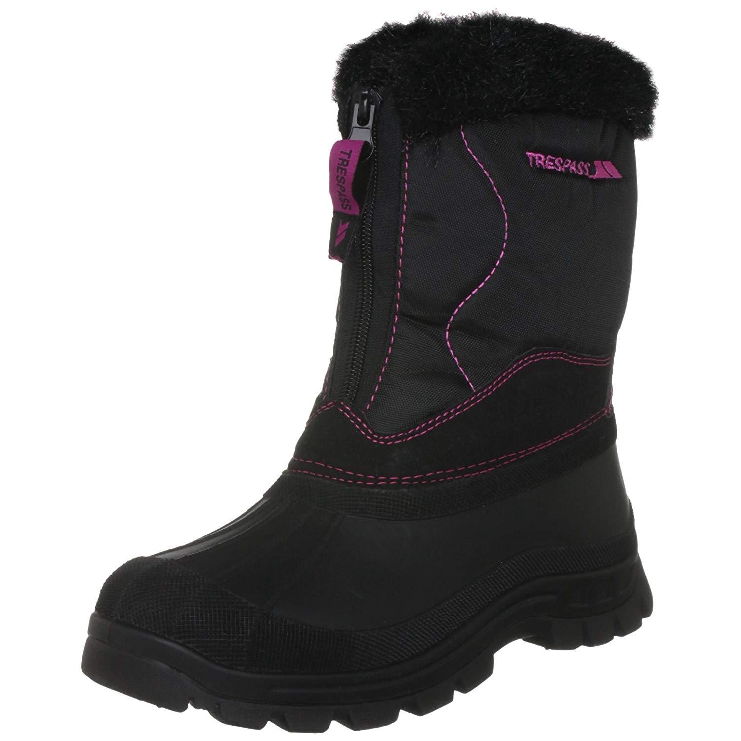 Trespass Womens/Ladies Zesty Snow Boots (Black) - Size UK 5