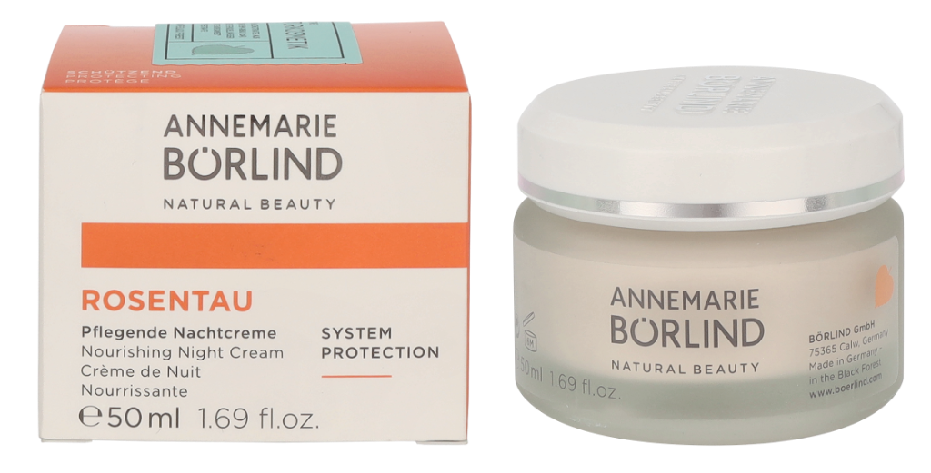 Annemarie Borlind Rose Dew Night Cream.