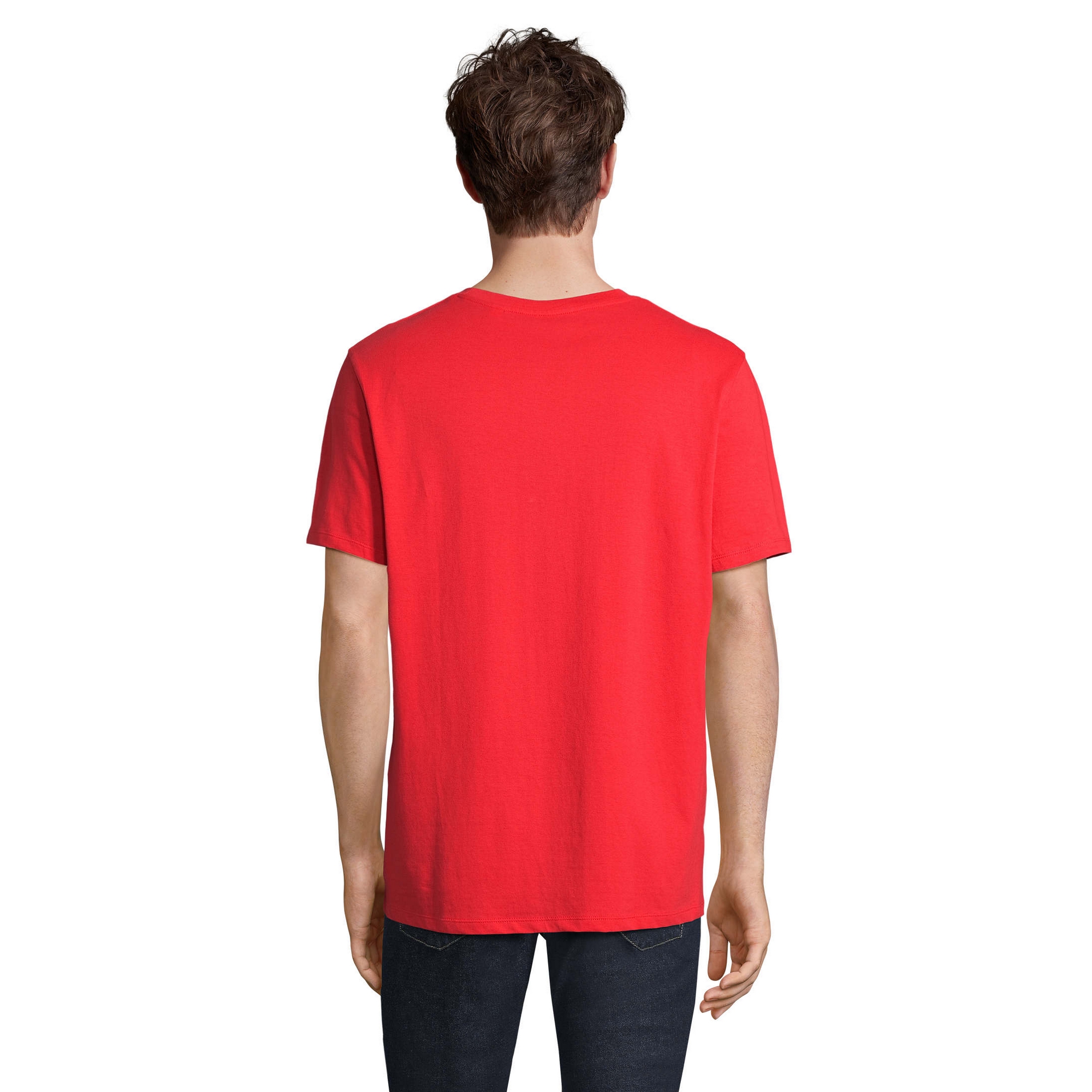 SOLS Unisex Adult Legend Organic T-Shirt (Ljusröd) herr – bild 2