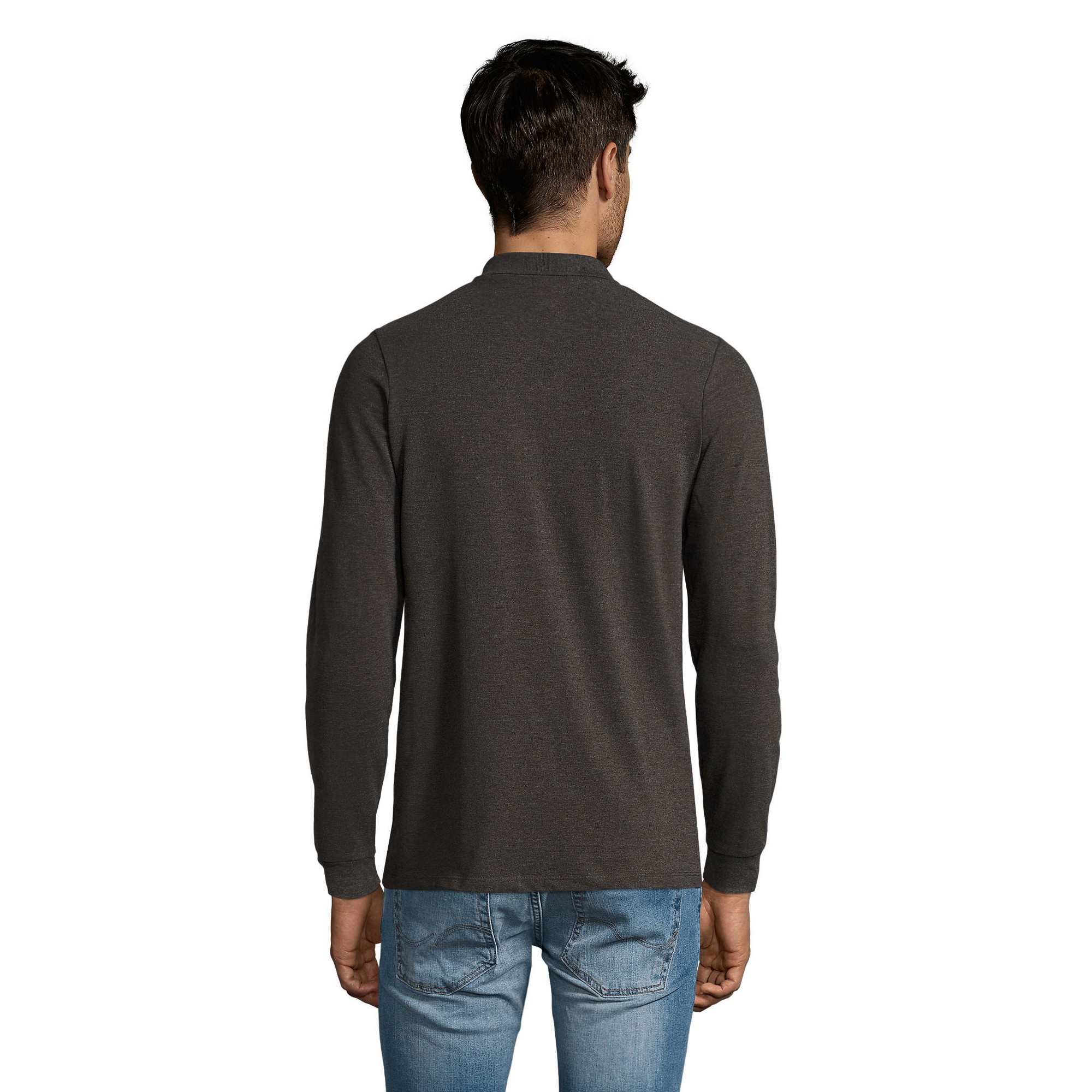 SOLS (Charcoal Melange) t-shirts herr – bild 2