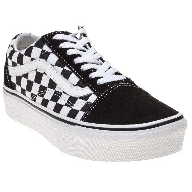 Thumbnail - Vans Turnschuhe Old Skool Plattform Schwarz