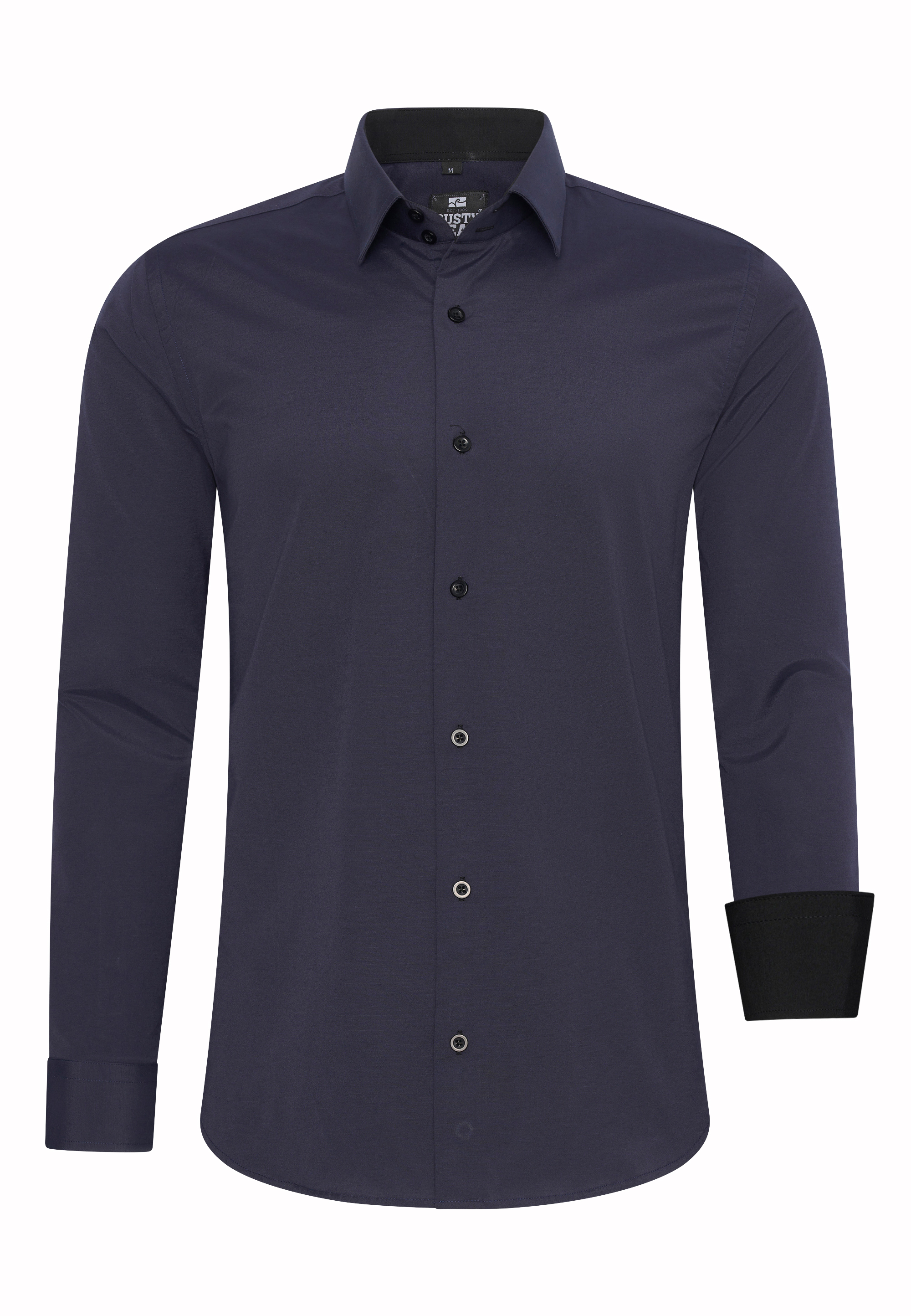 Thumbnail - Rusty Neal Overhemd Slim Fit Blau
