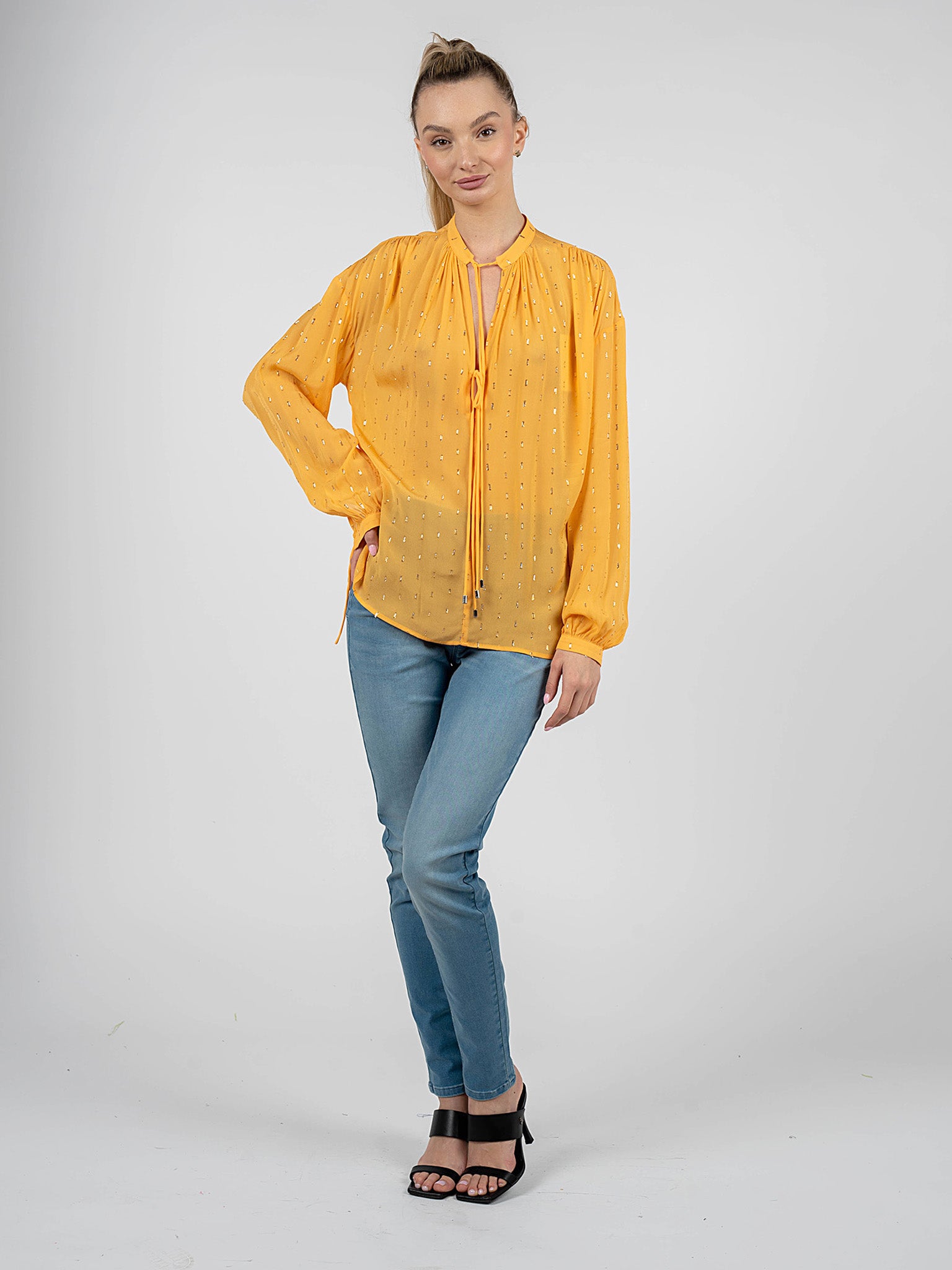 PATRIZIA PEPE Blus Dam – bild 2