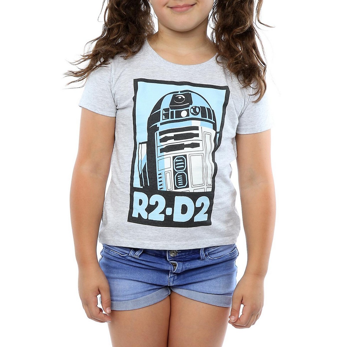 Thumbnail - Star Wars - T-shirt - Enfant (Gris chiné)