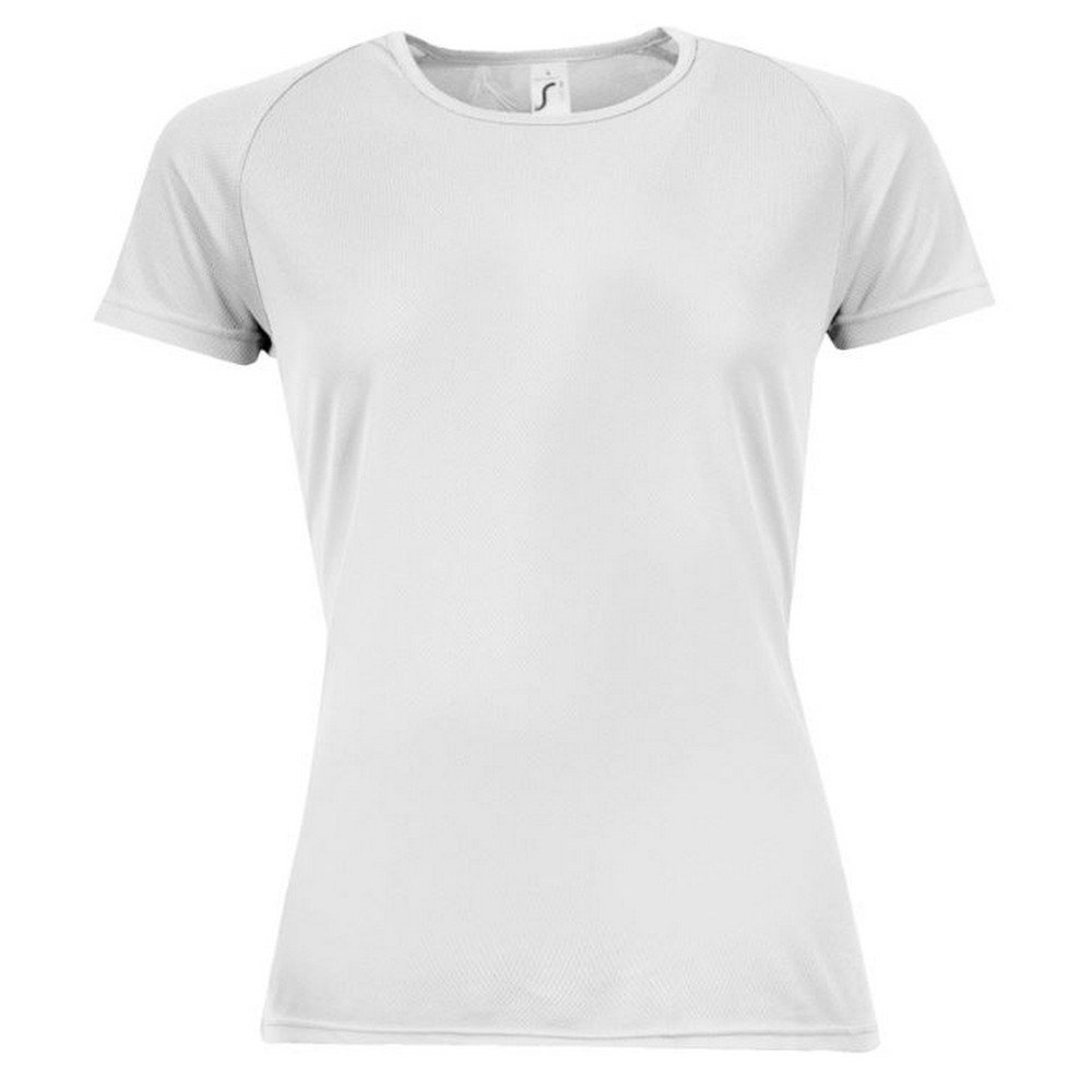 Thumbnail - SOLS Womens/Ladies Sporty Short Sleeve T-Shirt (Weiß)