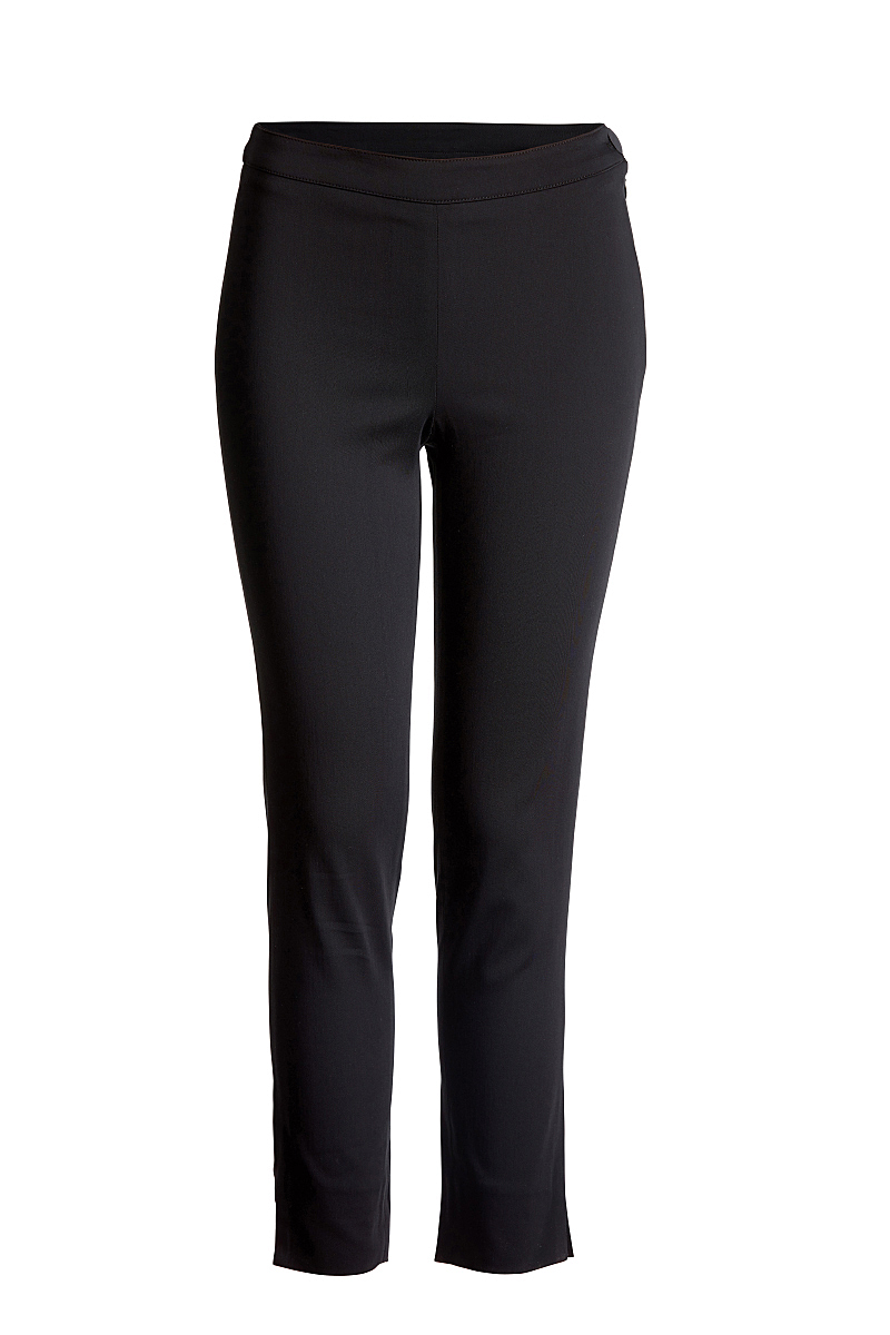 Conquista Slim Fit Svart Byxor Fashion dam – bild 2