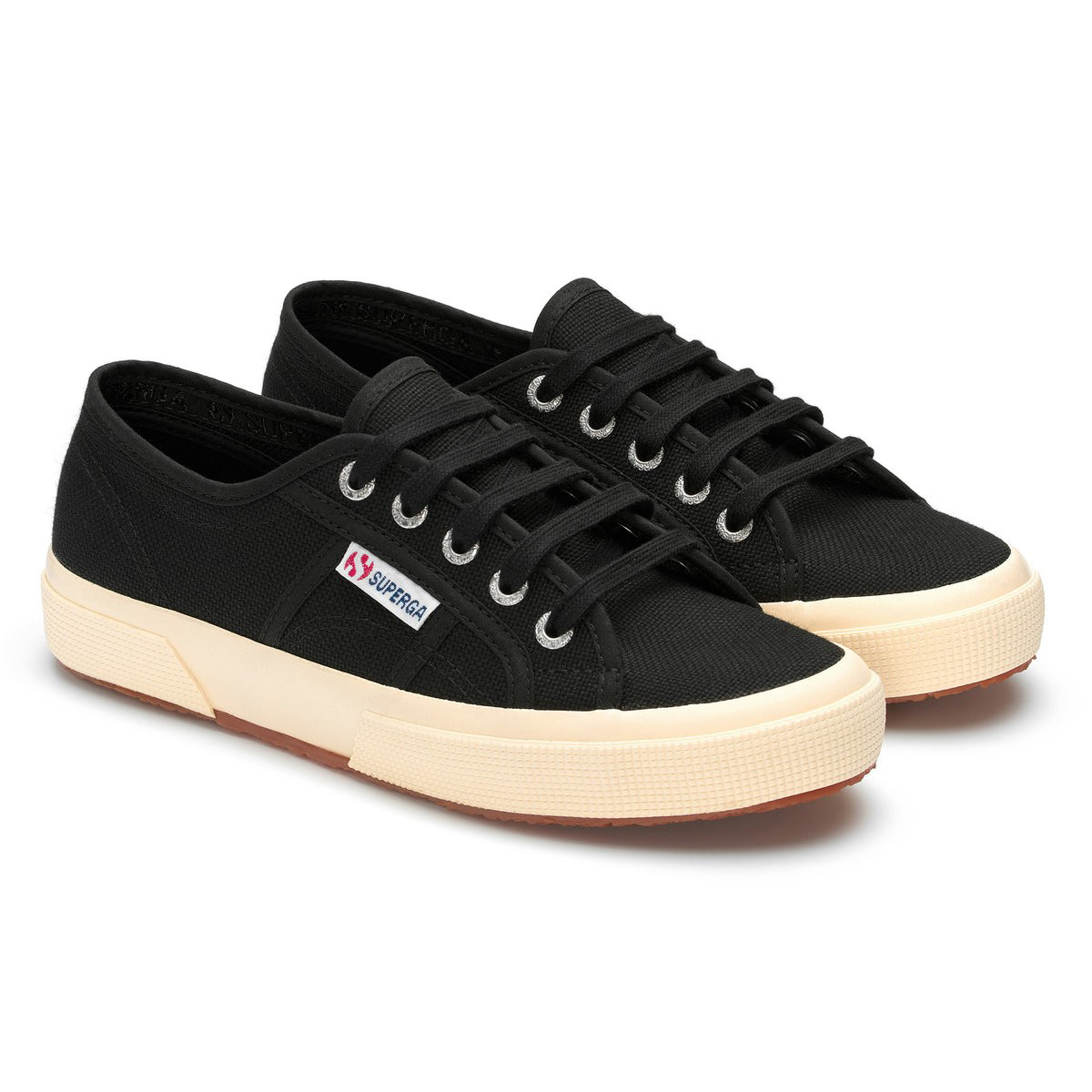 Superga Unisex 2750 Cotu Classic Vegan Sportschoenen voor volwassenen (Zwart)