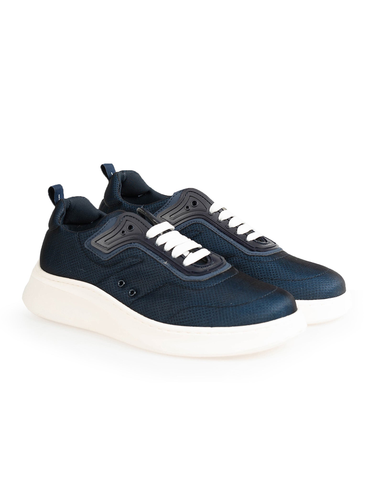 Baldinini Sneaker Vectra Blå för herrar låga sneakers – bild 2
