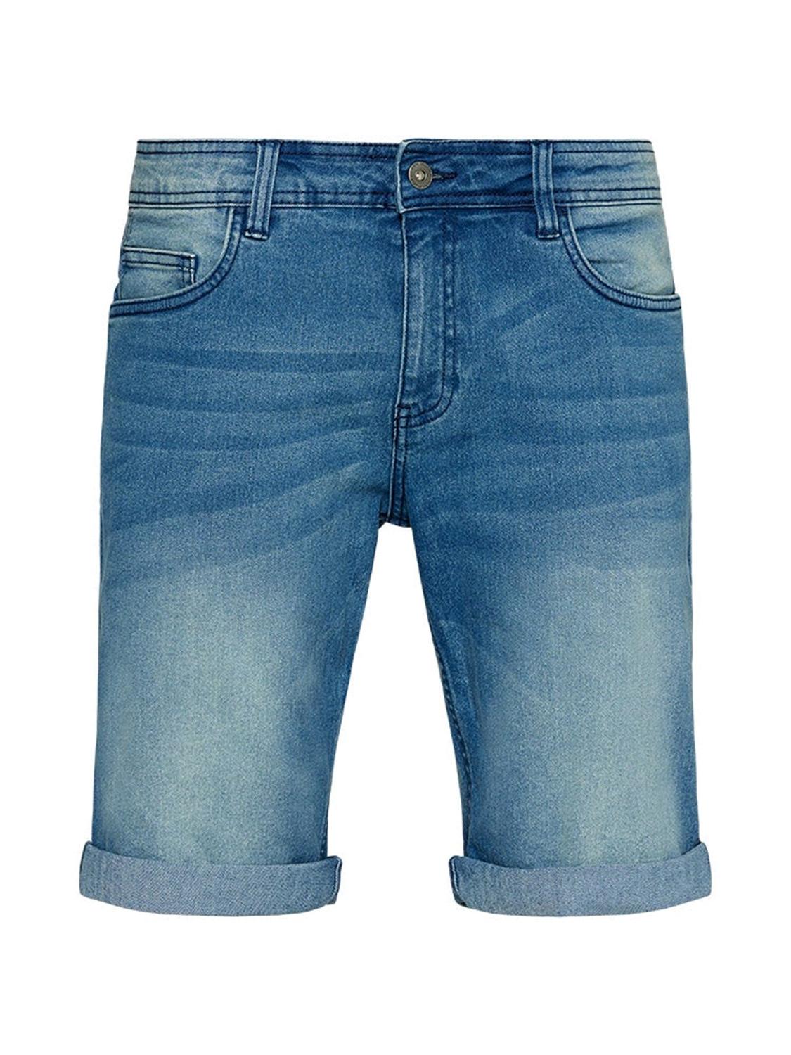 Thumbnail - Die Original Performance Denim Shorts - Denim Blau