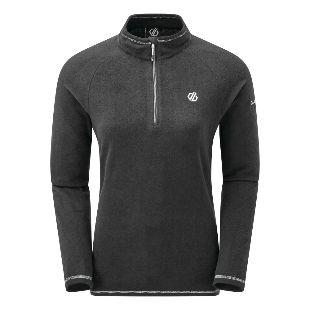 Dare 2B Women's Jet Black Freeform Ii Lightweight Half Zip Fleece In | Size: 16 - Image 5