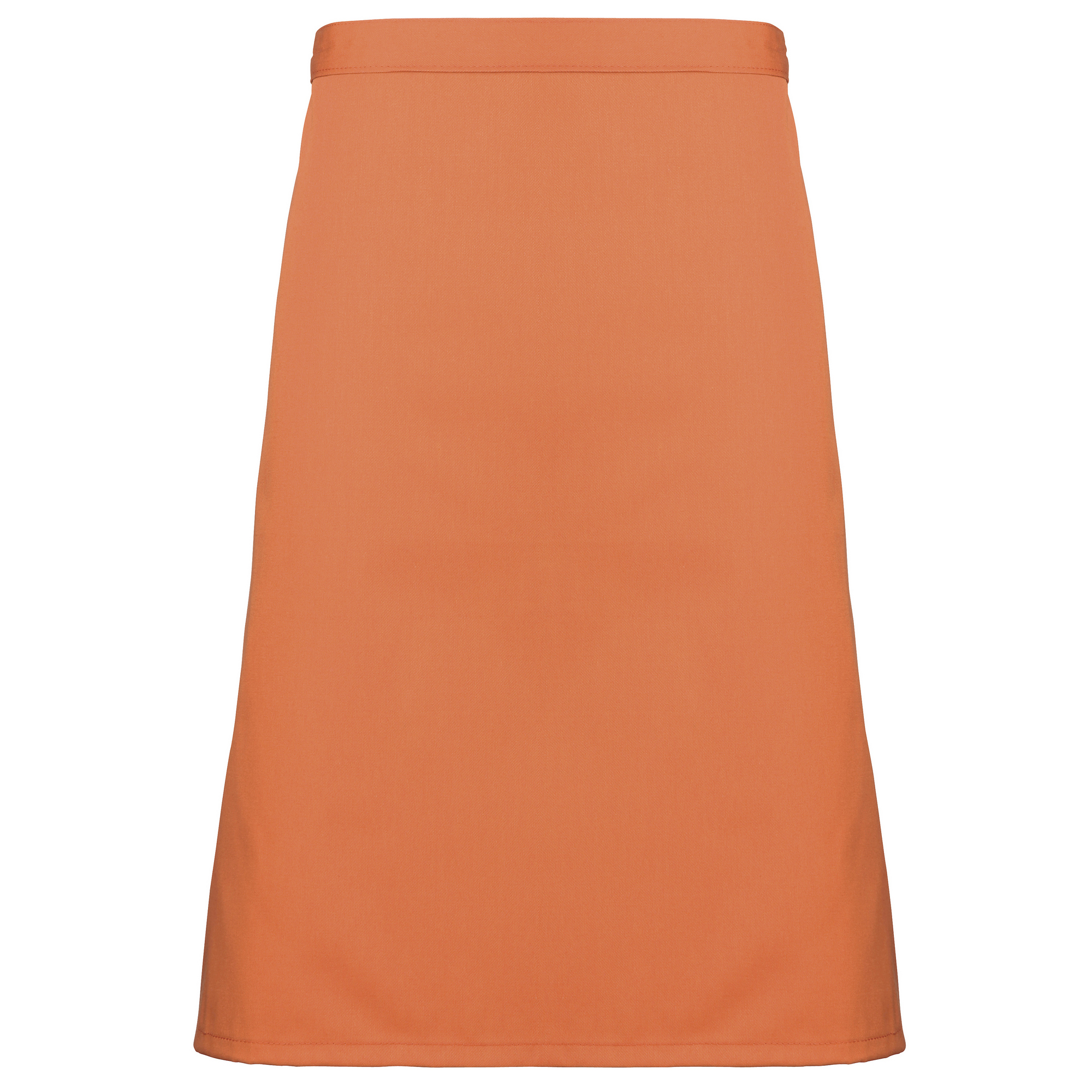 Thumbnail - Premier Ladies/Womens Mid-Length Apron (2er-Pack) (Terracotta)