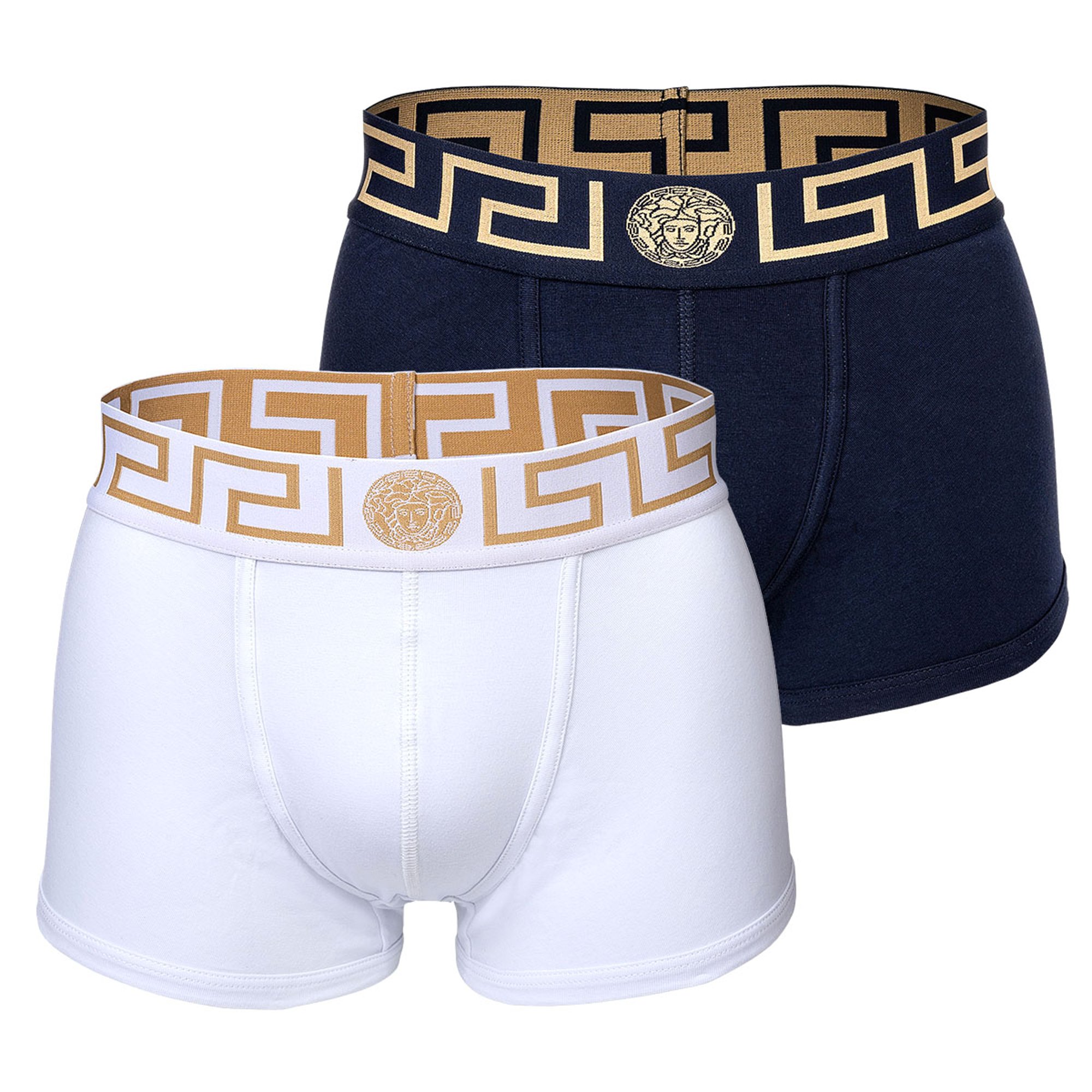 Thumbnail - Versace Bi-Pack Trunk Jersey Boxershort