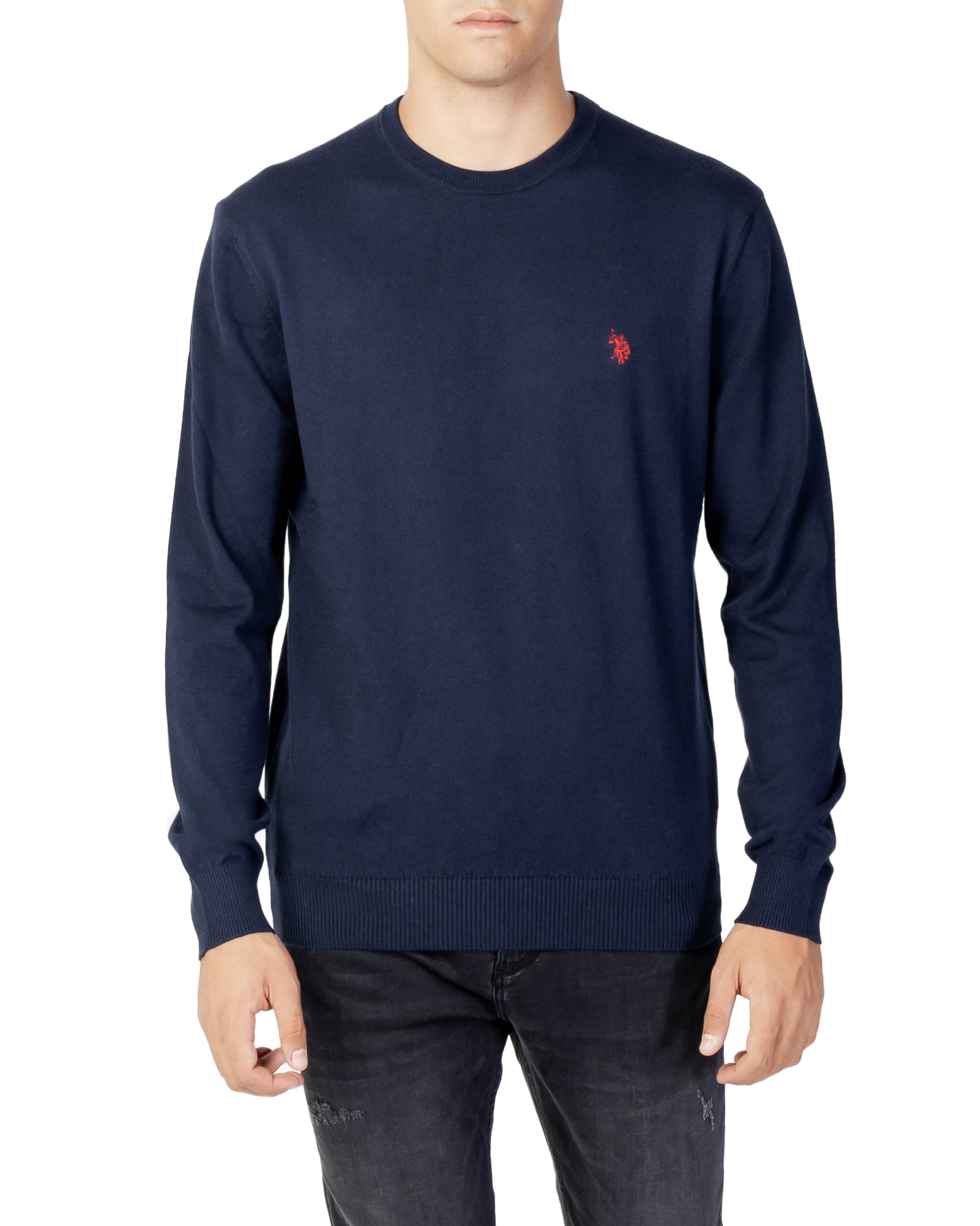 Thumbnail - U.S. Polo Assn. Herren Blau Strickwaren