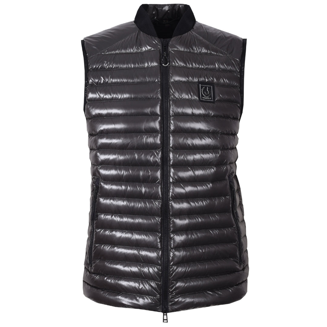 Thumbnail - Belstaff Airframe chaleco negro con cremallera