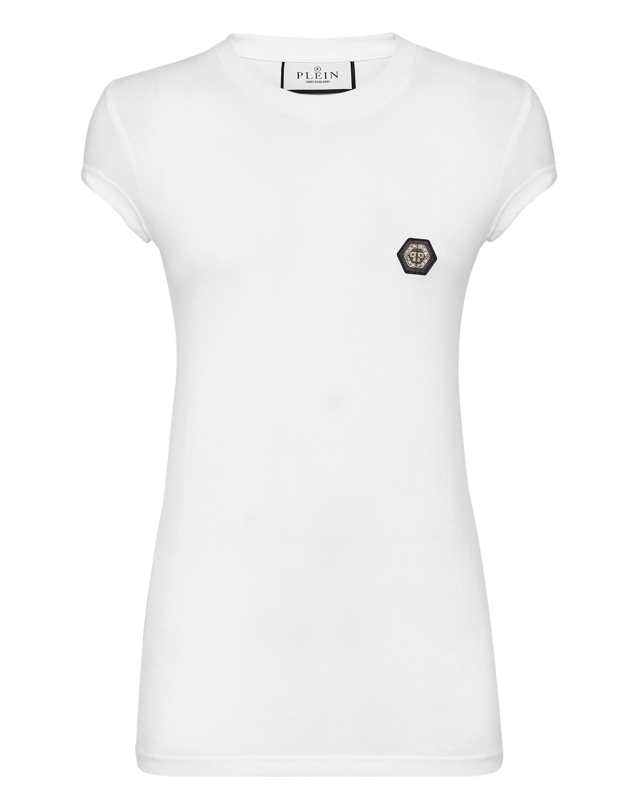 T-shirt med rund hals och sexkant 2