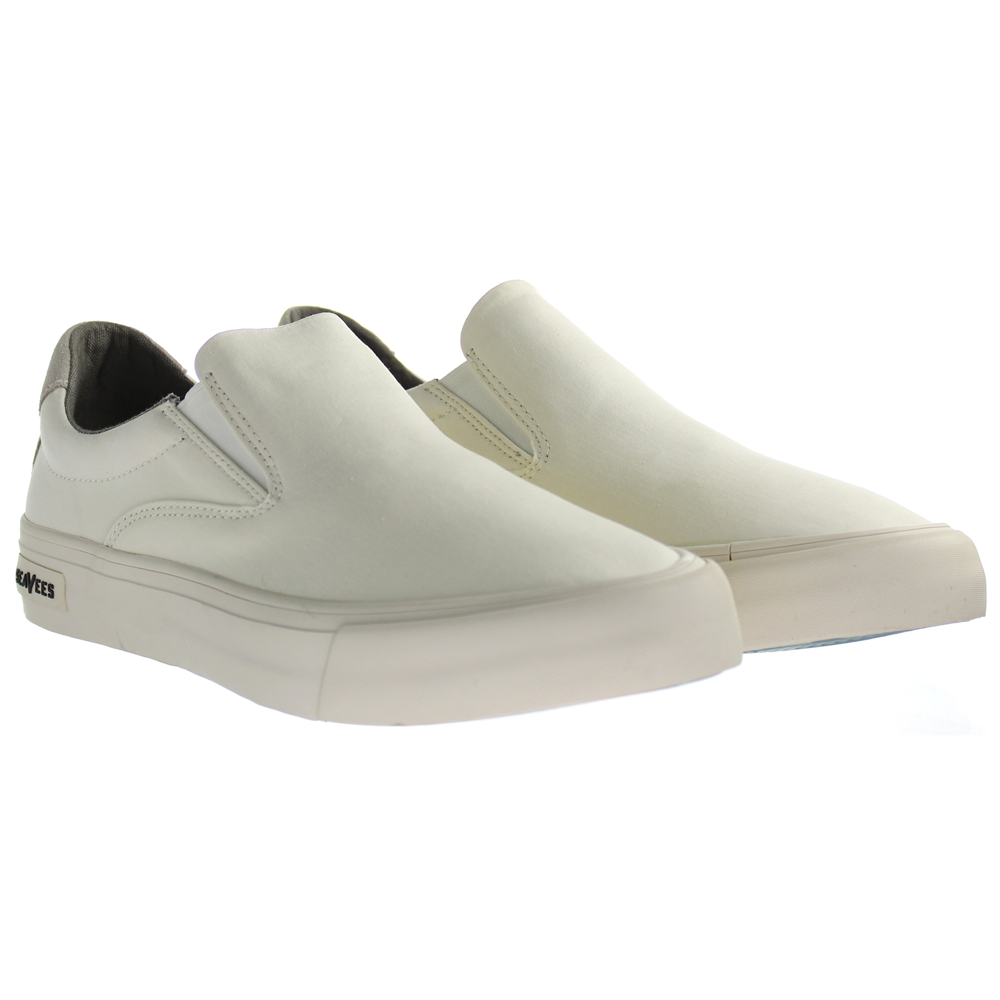 Hawthrone Slip On Standard Bleach Poplin Off White Herrskor 2