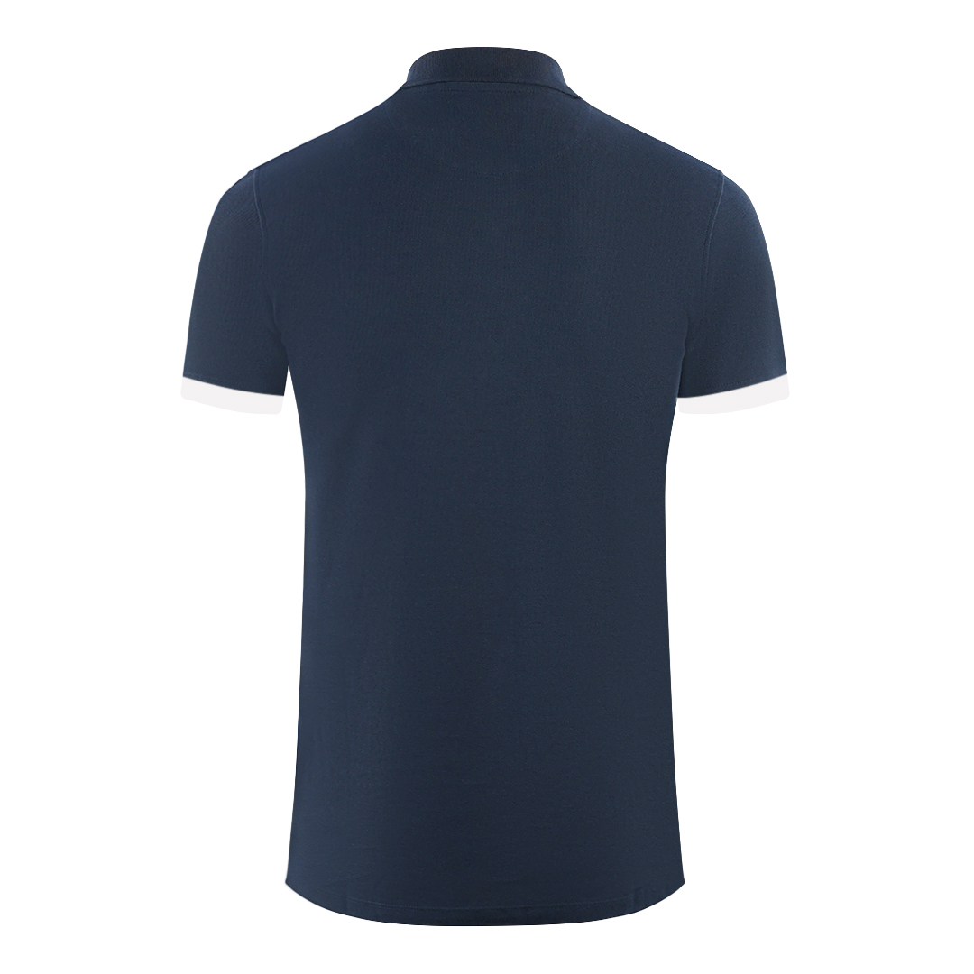 Aquascutum pikétröja med märkeskrage herr – bild 2