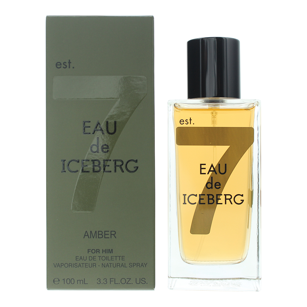 Iceberg Mens Eau De Amber For Him Eau de Toilette 100ml - One Size