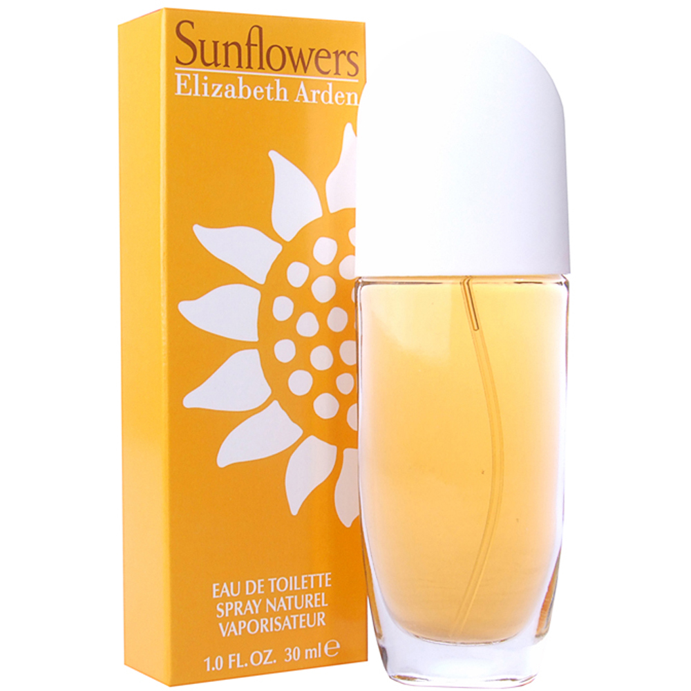 Elizabeth Arden Womens Sunflowers Eau de Toilette 30ml Spray For Her - Orange - One Size