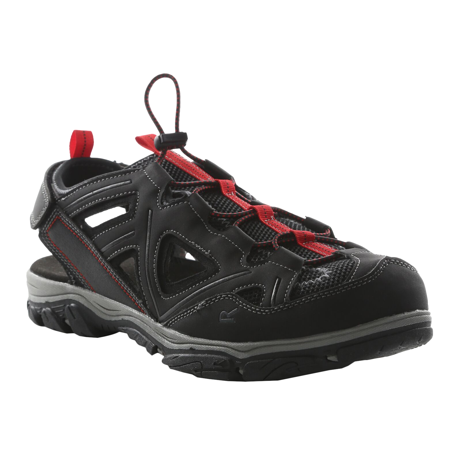 Thumbnail - Regatta Herren Westshore III Wanderschuhe (Schwarz/True Red)