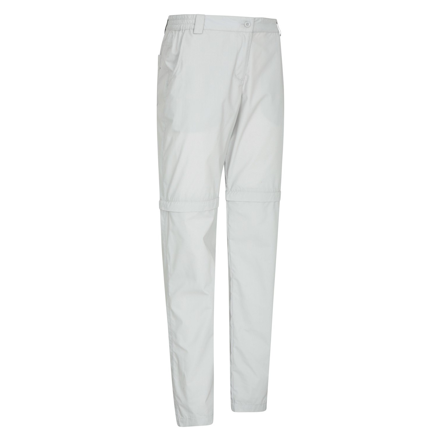 Mountain Warehou Dam/Ladies Quest Zip-Off Vandringsbyxor (Ljusgrå) – bild 2