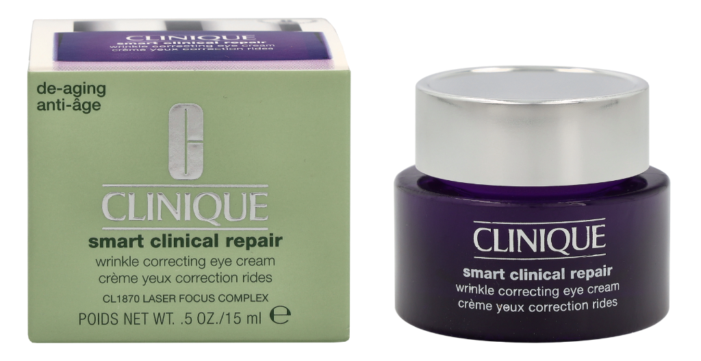Clinique Smart Clinical Repair Wrinkle Correcting Eye Cream.