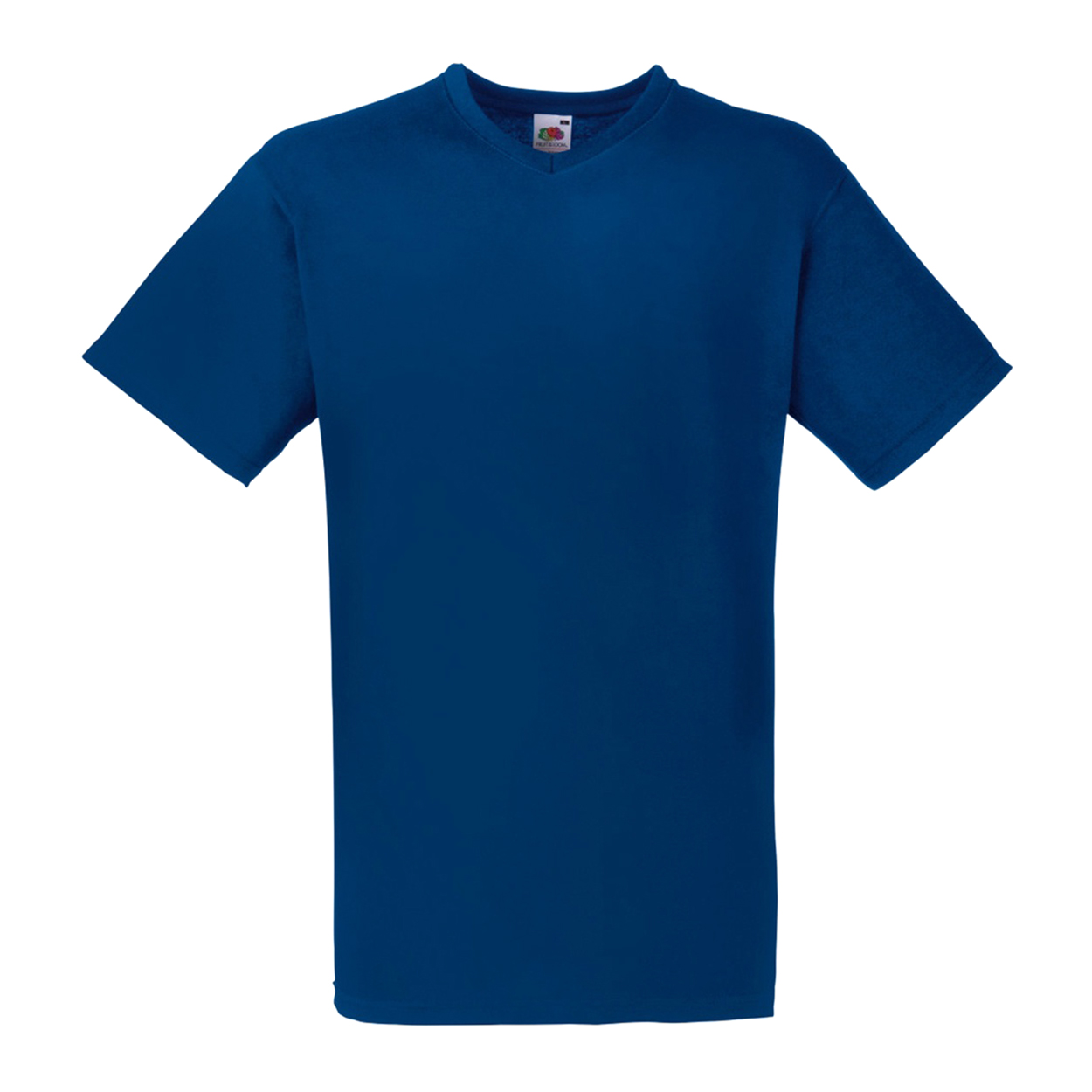 Thumbnail - Fruit Of The Loom Valueweight T-shirt für Männer mit V-Ausschnitt, kurzärmlig (Marineblau)