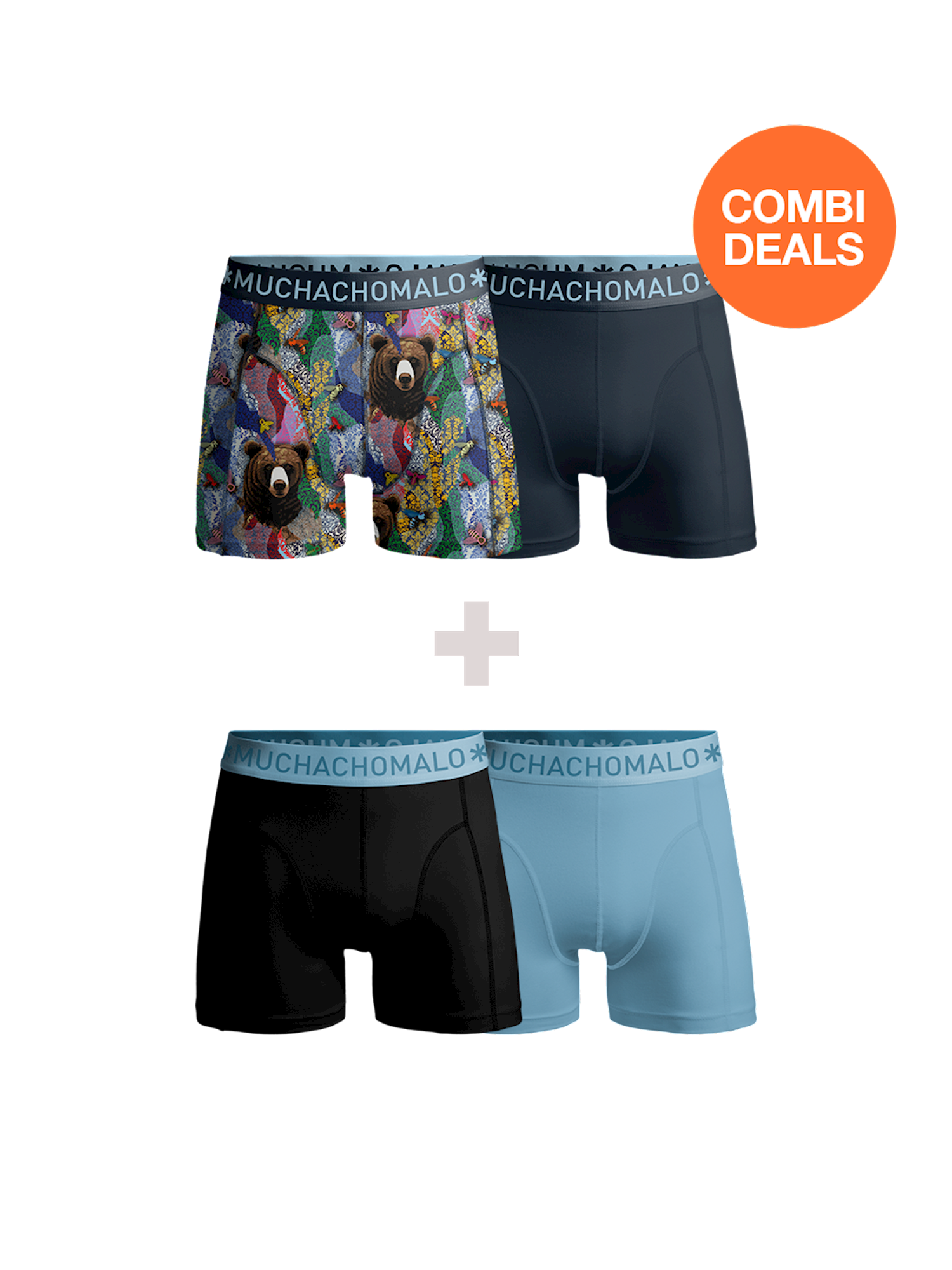 Muchachomalo Herren Boxershorts – Stück – Herren Unterhosen
