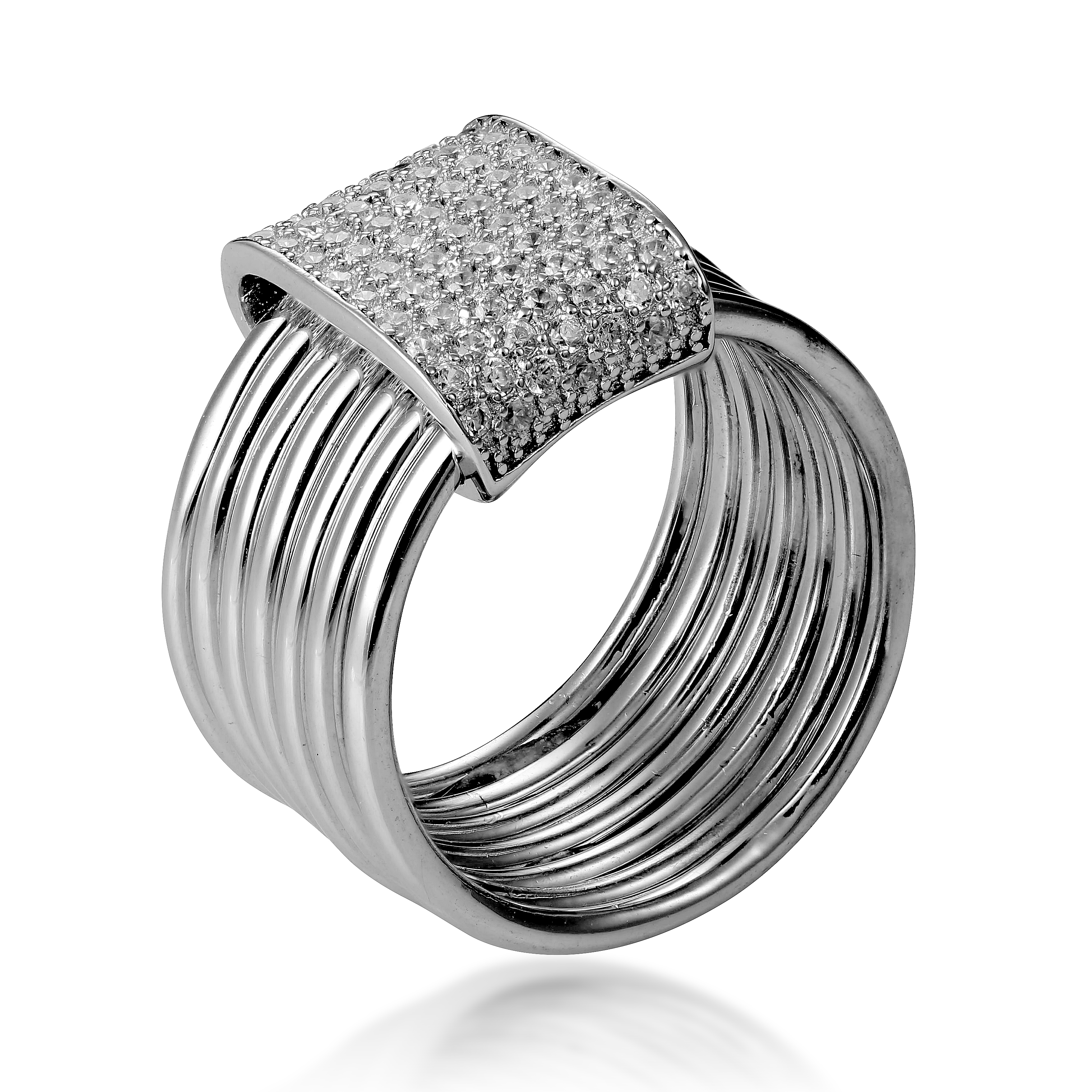 Orphelia Dames 925 Sterling Zilveren Ring - Zilver ZR-7417