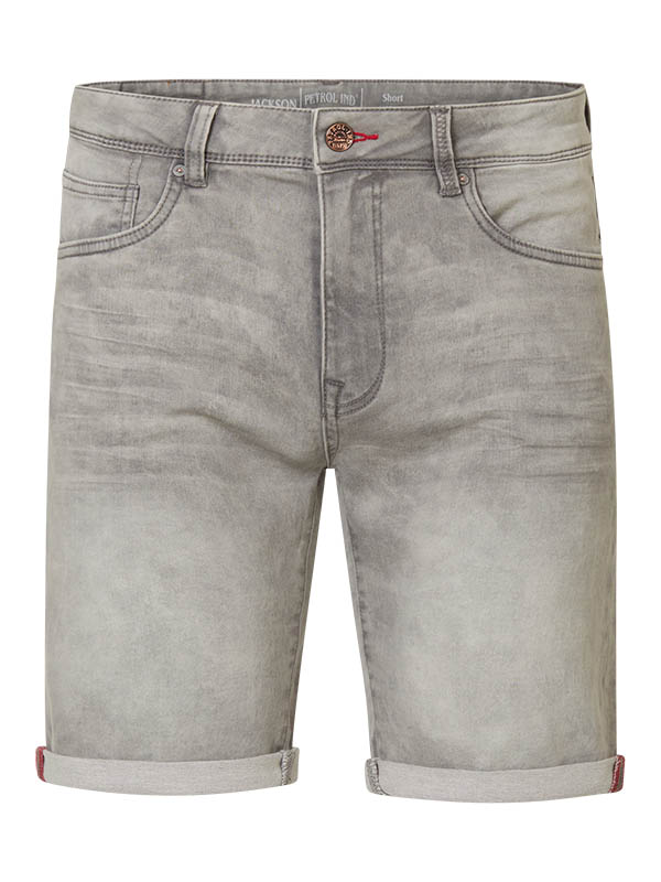 Thumbnail - Petrol Industries - Jackson Denim Shorts Männer - Grau